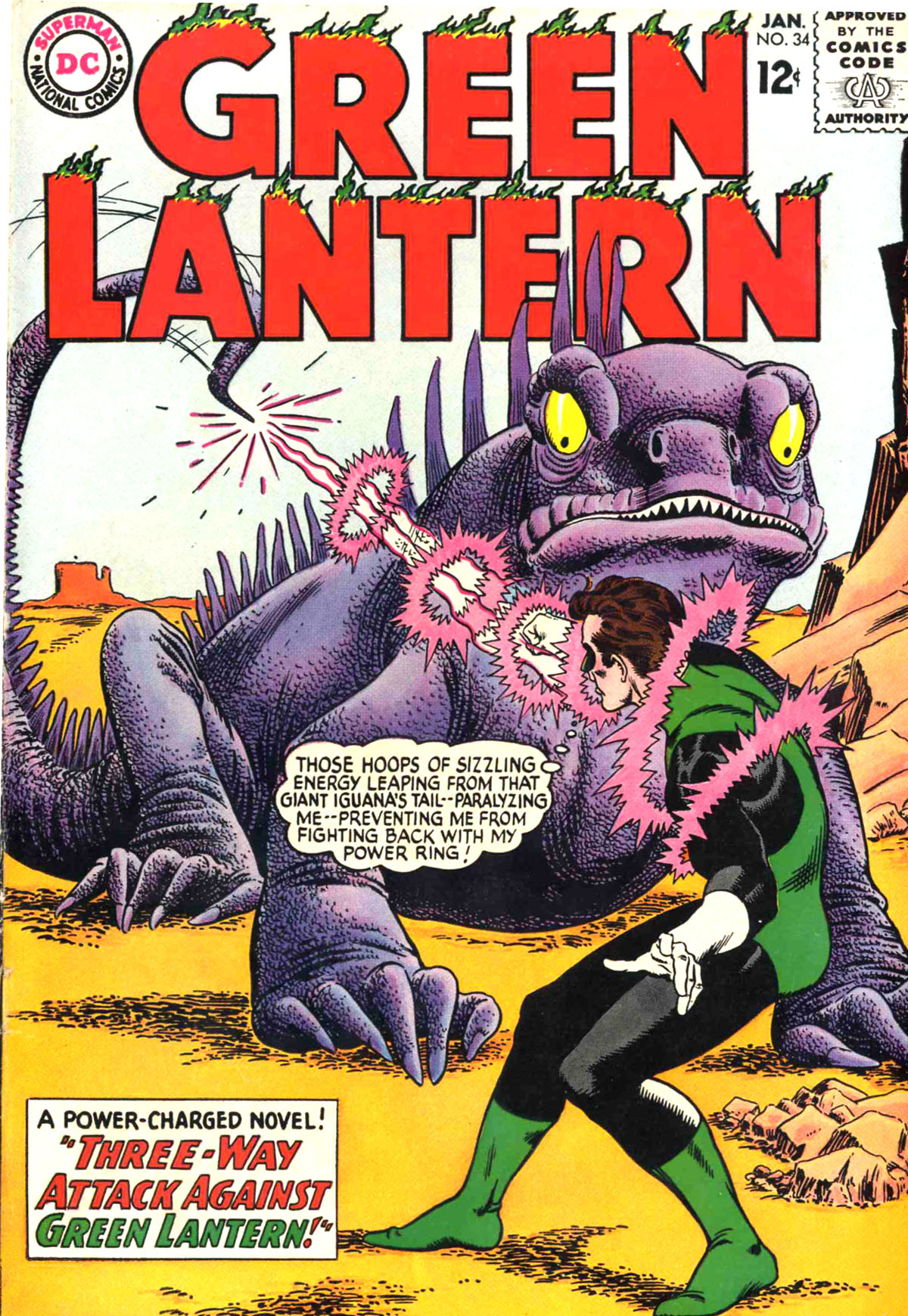 Read online Green Lantern (1960) comic -  Issue #34 - 1