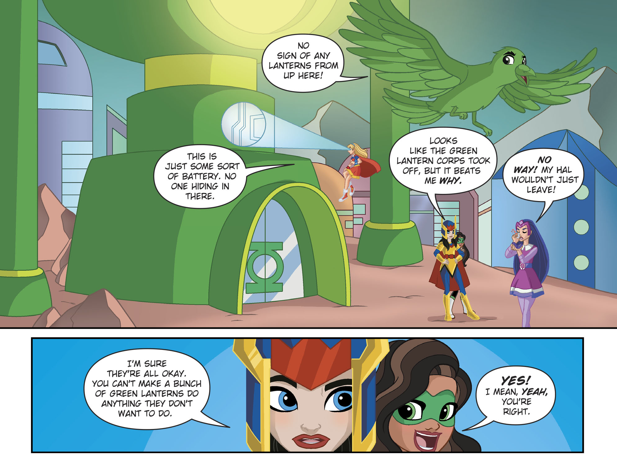 Read online DC Super Hero Girls: Spaced Out comic -  Issue #5 - 4