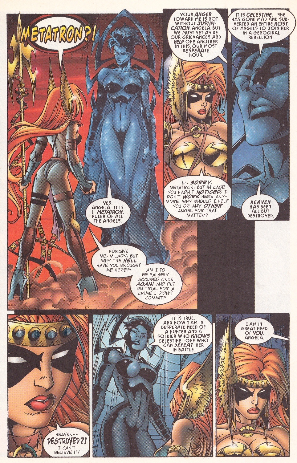 Read online Angela/Glory: Rage of Angels comic -  Issue # Full - 12