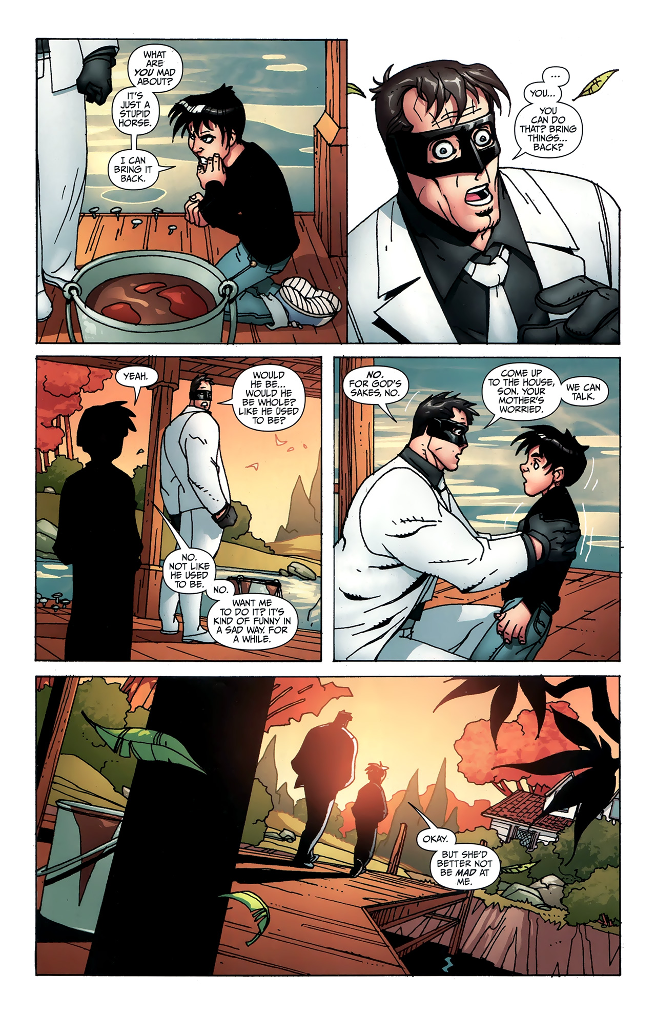 Read online Welcome To Tranquility: One Foot In The Grave comic -  Issue #3 - 7