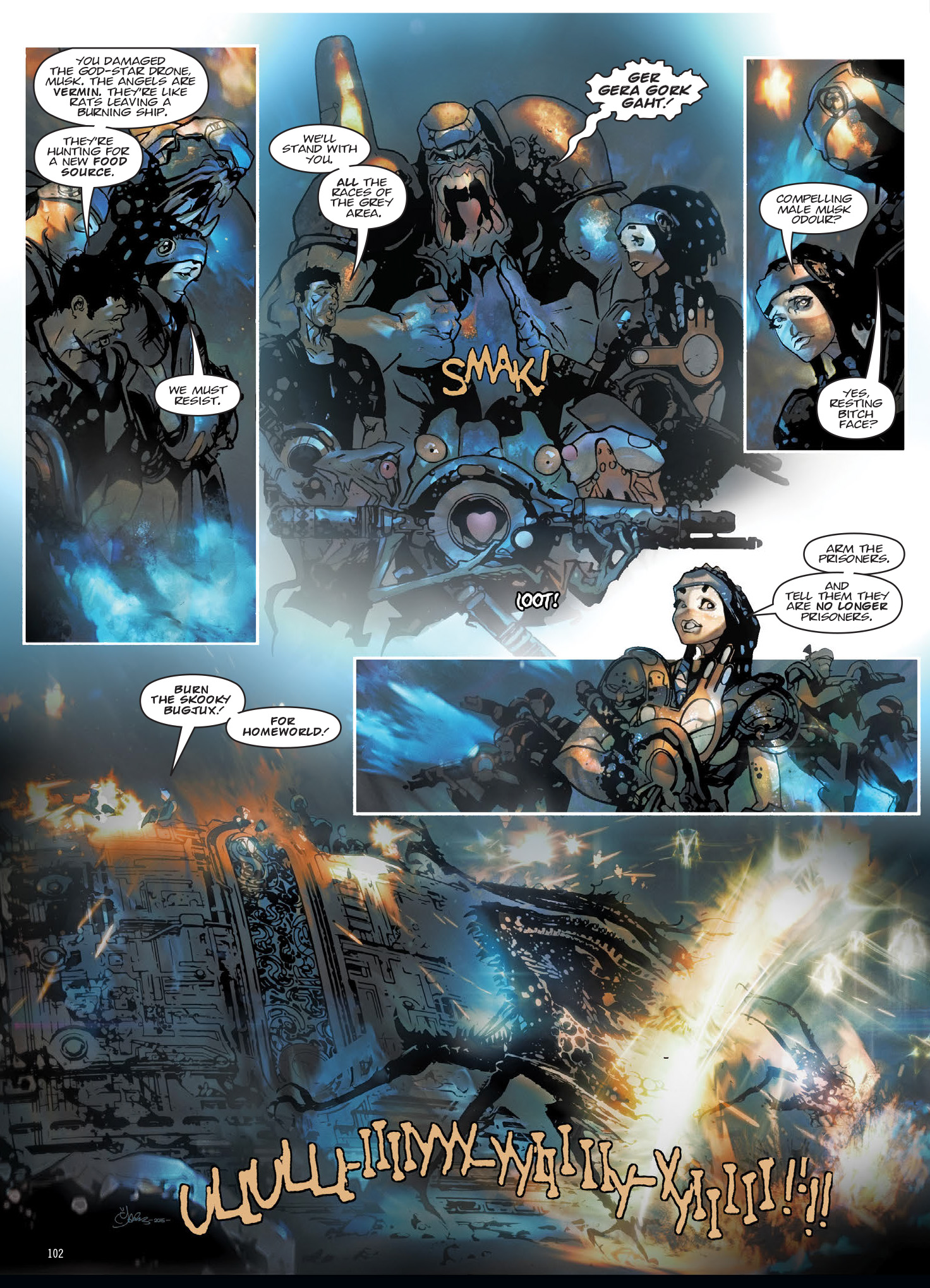 Read online Grey Area: A Long Way Home comic -  Issue # TPB (Part 2) - 5