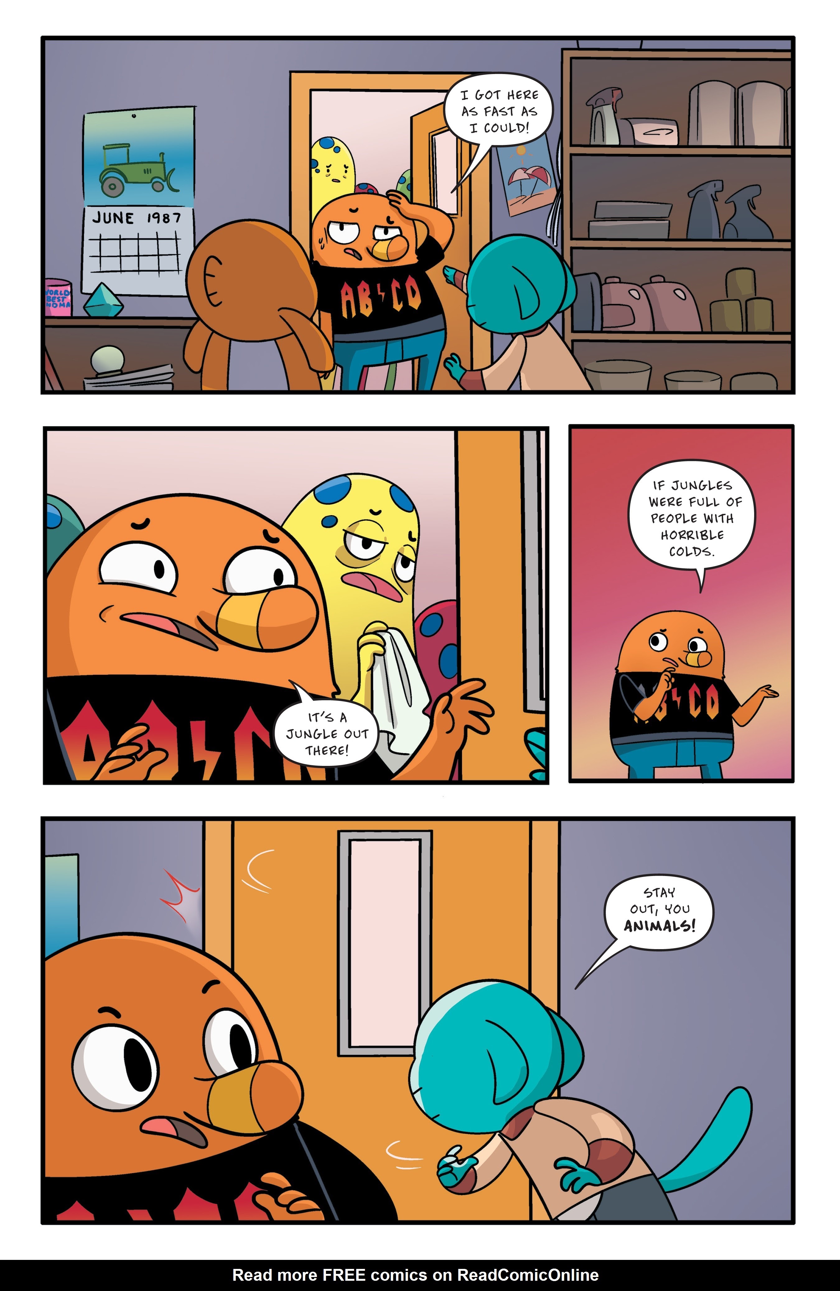 Read online The Amazing World of Gumball: Midsummer Nightmare comic -  Issue # TPB - 99