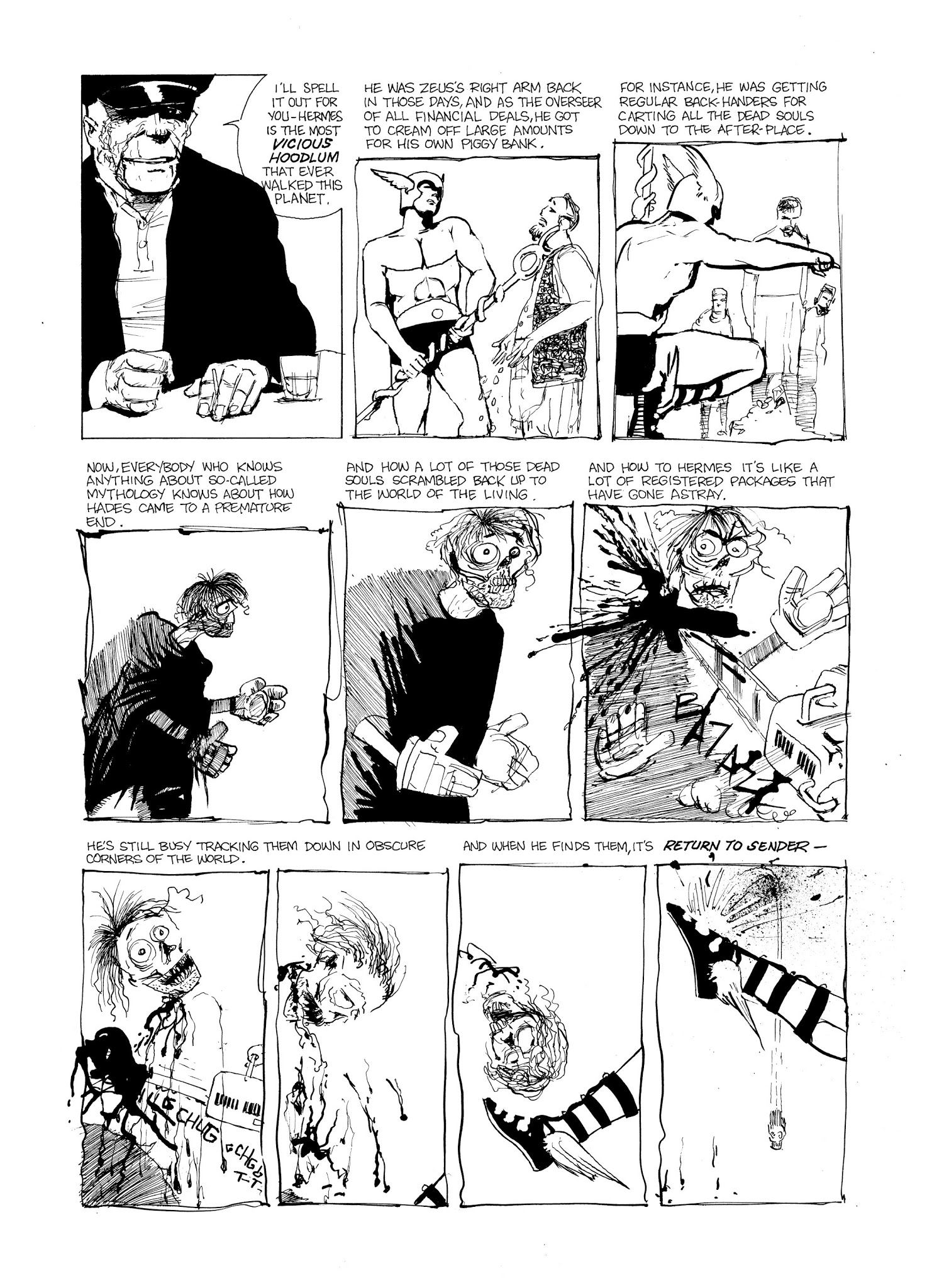 Read online Eddie Campbell's Bacchus comic -  Issue # TPB 2 - 53