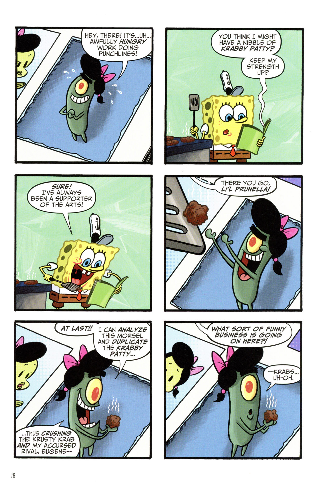 Read online Spongebob Freestyle Funnies comic -  Issue # FCBD 2013 - 20