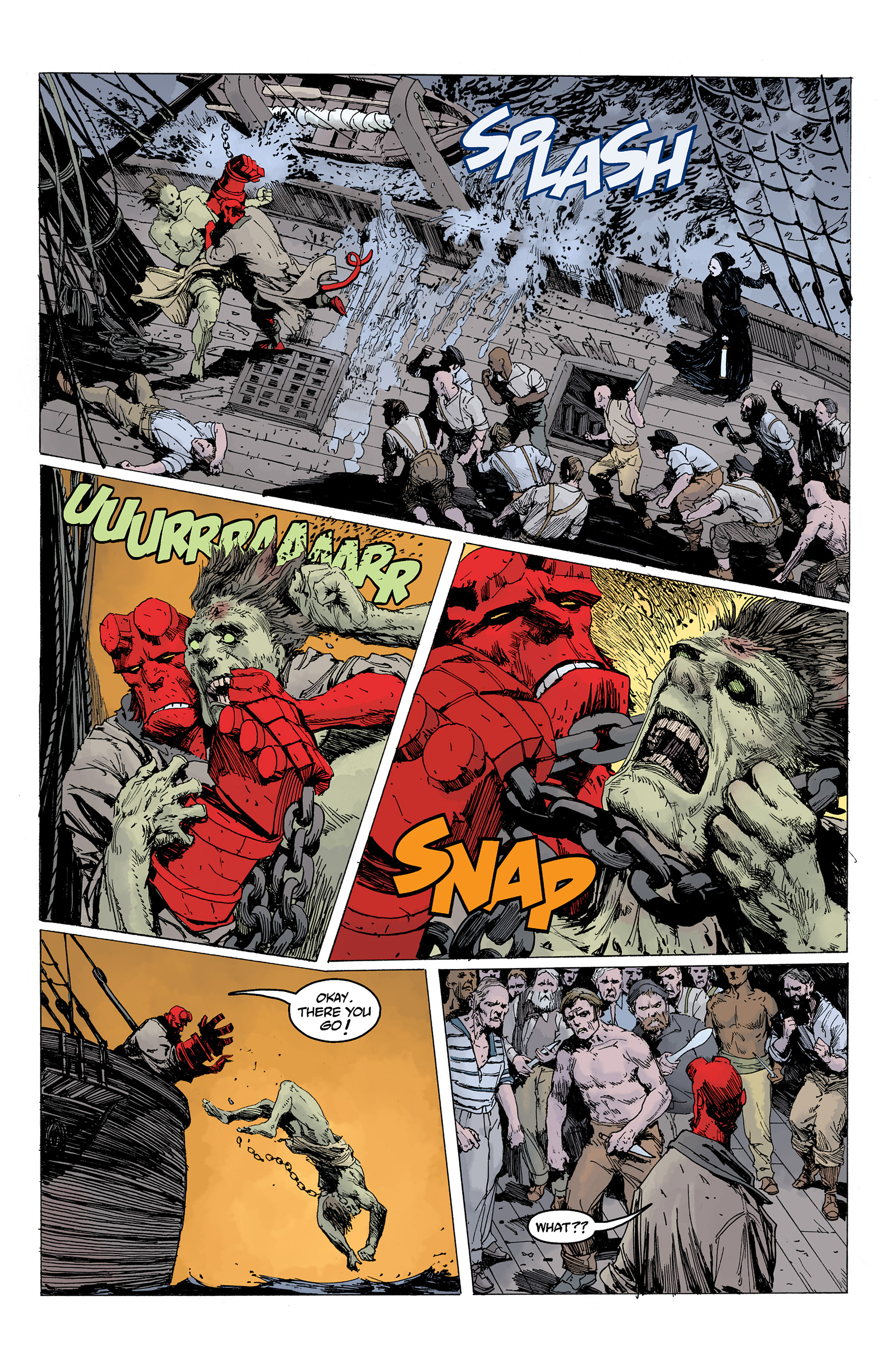 Read online Hellboy: Into the Silent Sea comic -  Issue # Full - 40