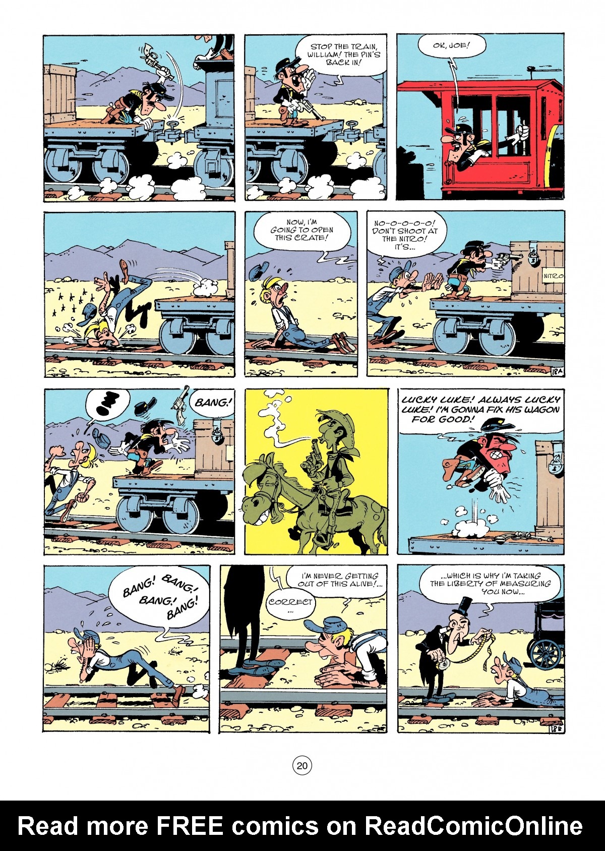 Read online A Lucky Luke Adventure comic -  Issue #53 - 20