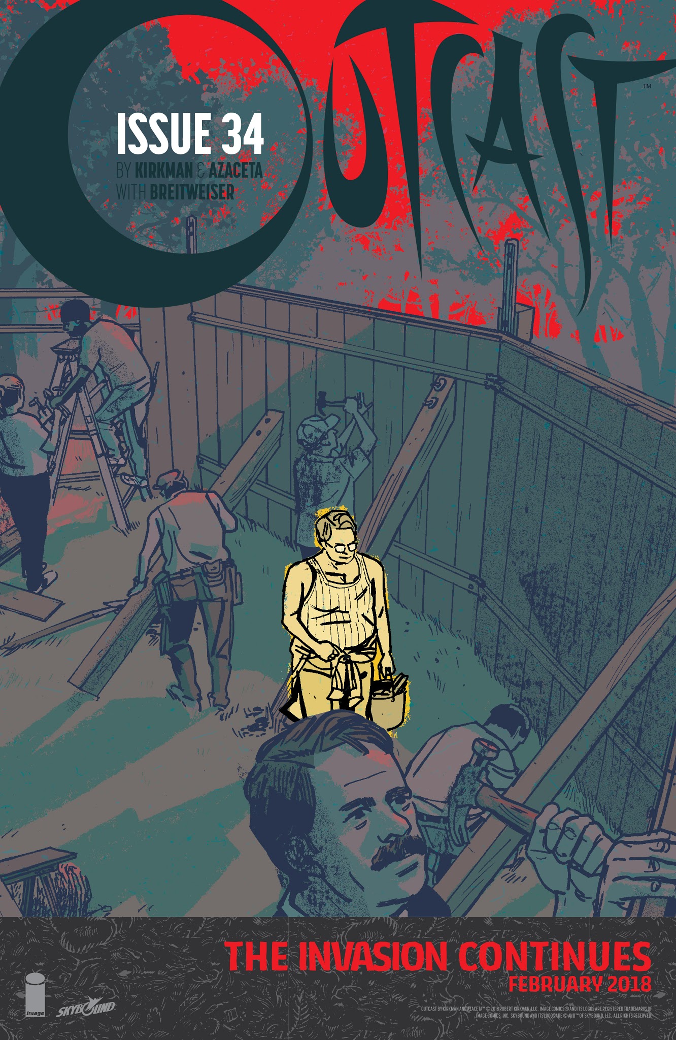 Read online Outcast by Kirkman & Azaceta comic -  Issue #33 - 25