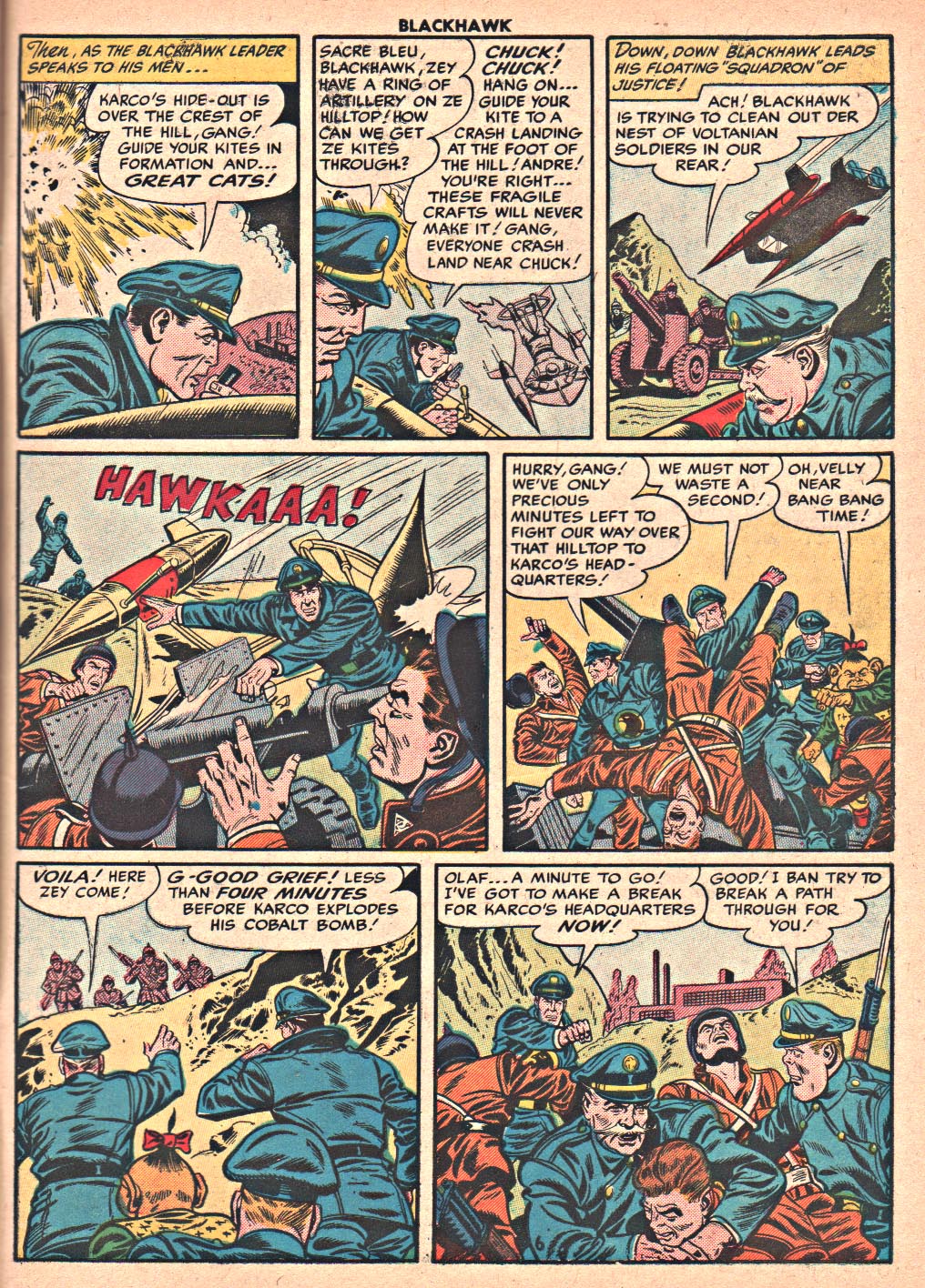 Read online Blackhawk (1957) comic -  Issue #82 - 31