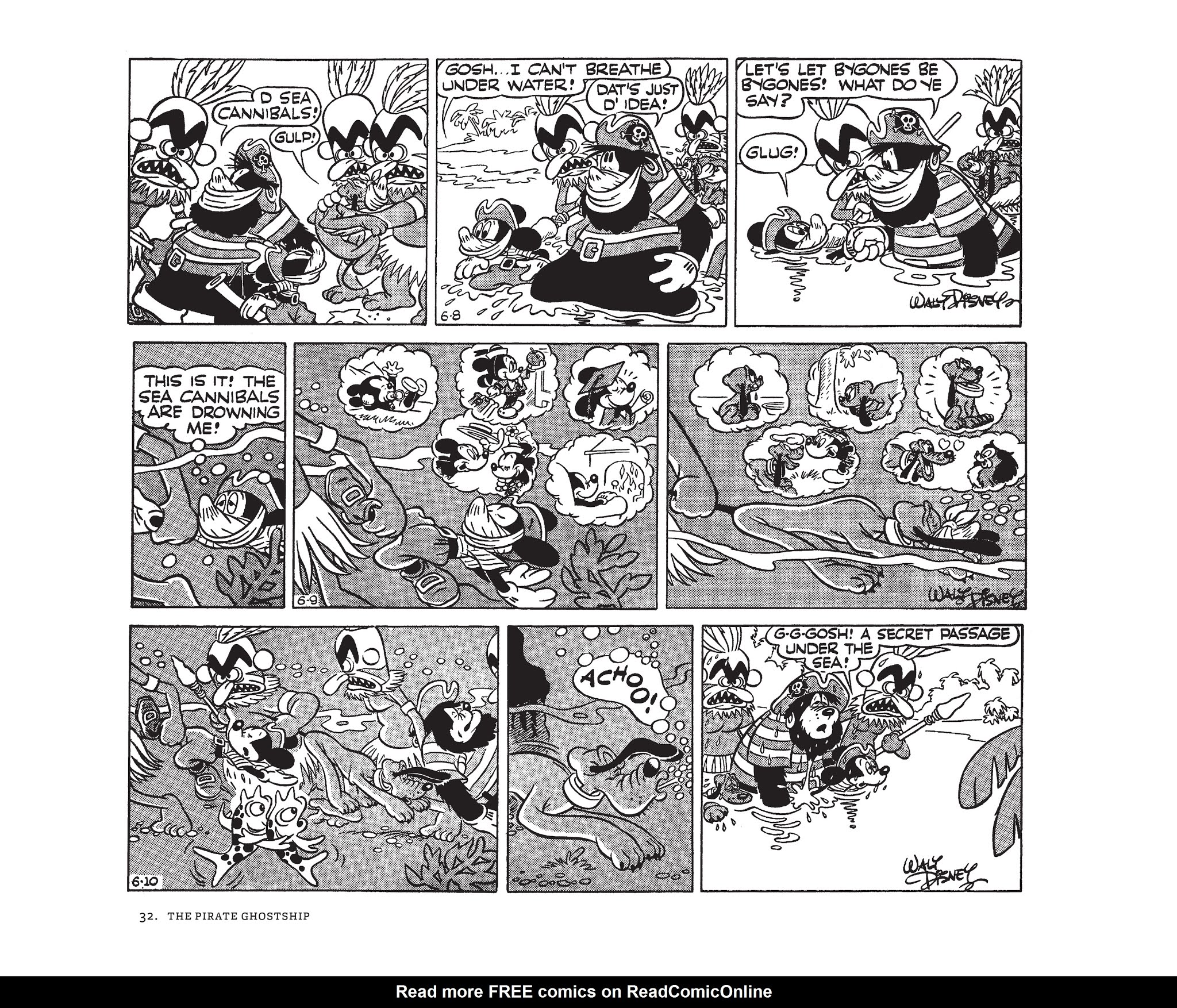 Read online Walt Disney's Mickey Mouse by Floyd Gottfredson comic -  Issue # TPB 8 (Part 1) - 32