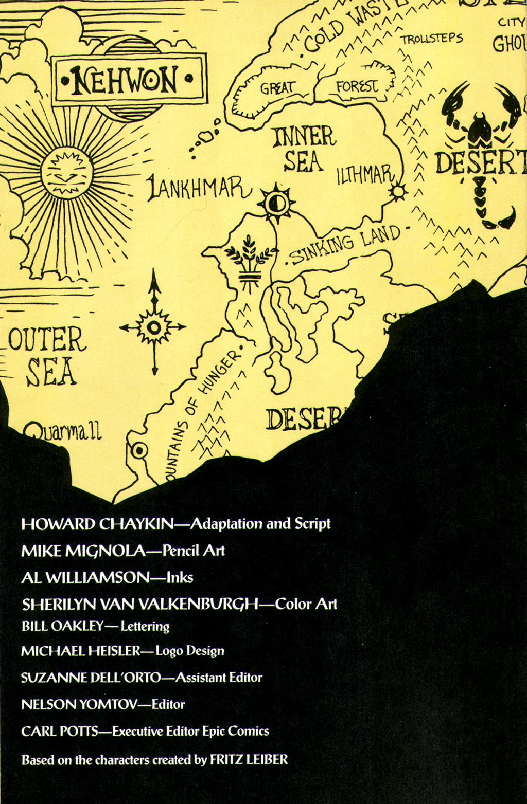 Read online Fafhrd and the Gray Mouser comic -  Issue #4 - 2