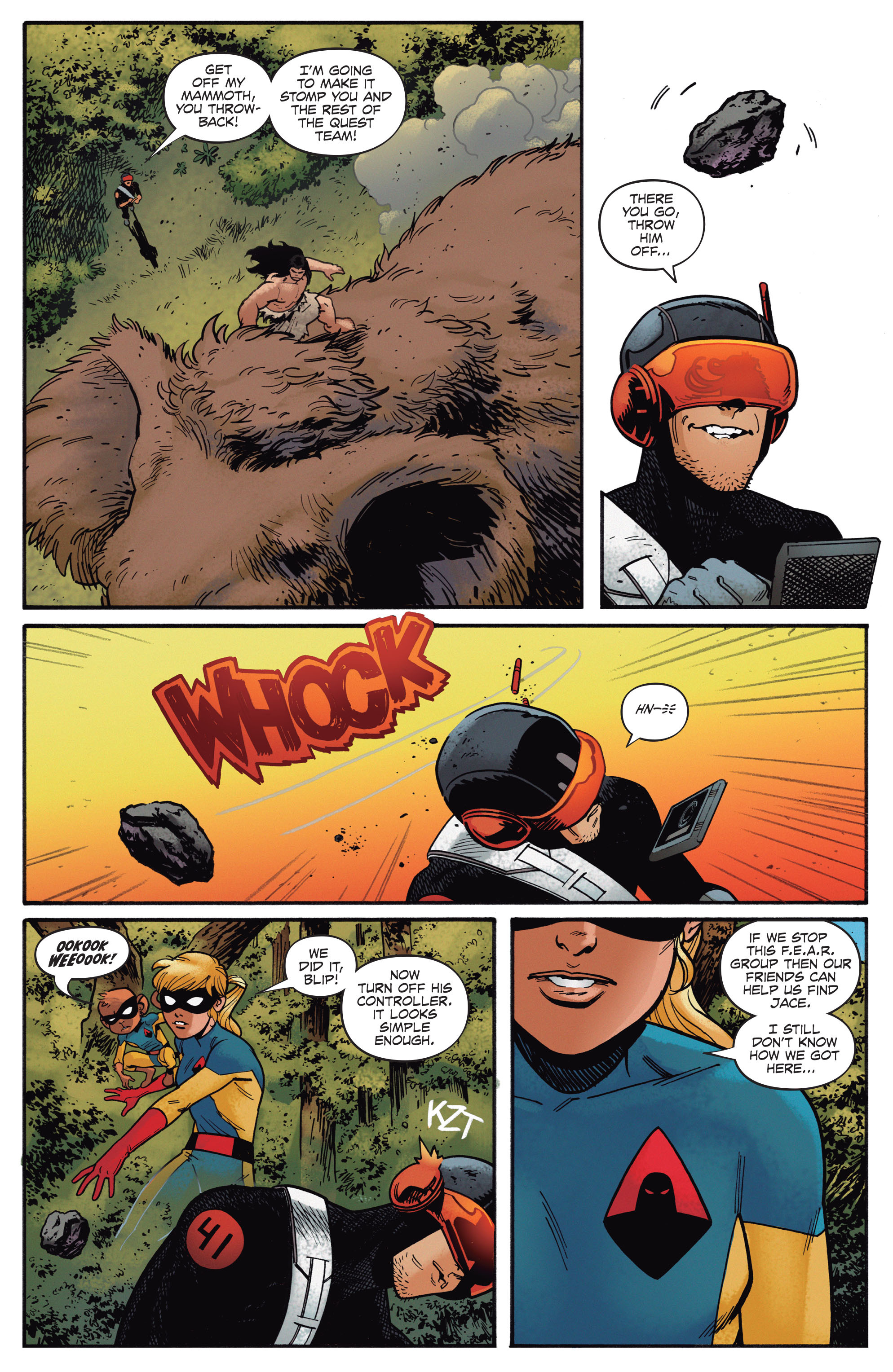Read online Future Quest comic -  Issue #6 - 7