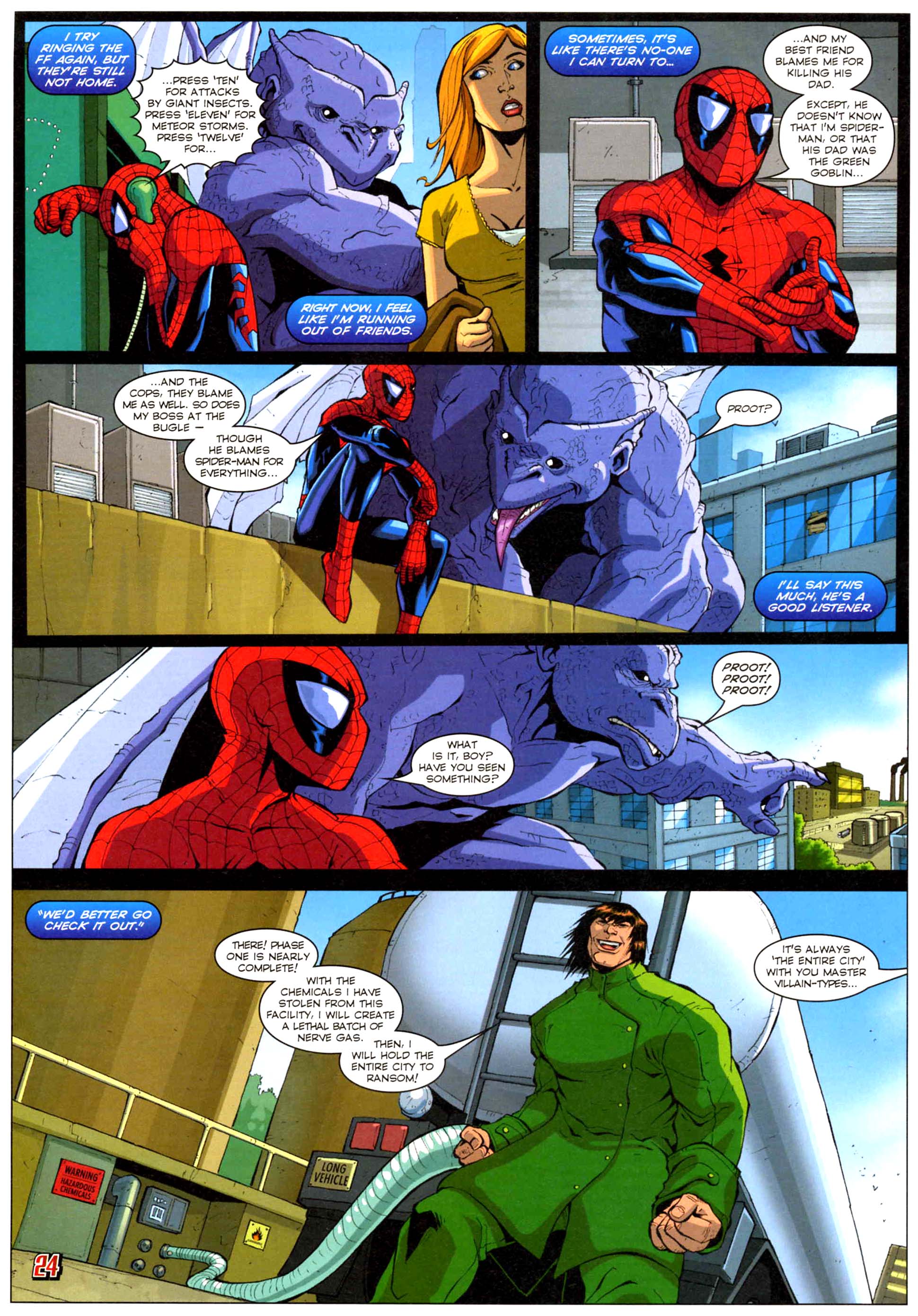 Read online Spectacular Spider-Man Adventures comic -  Issue #143 - 20