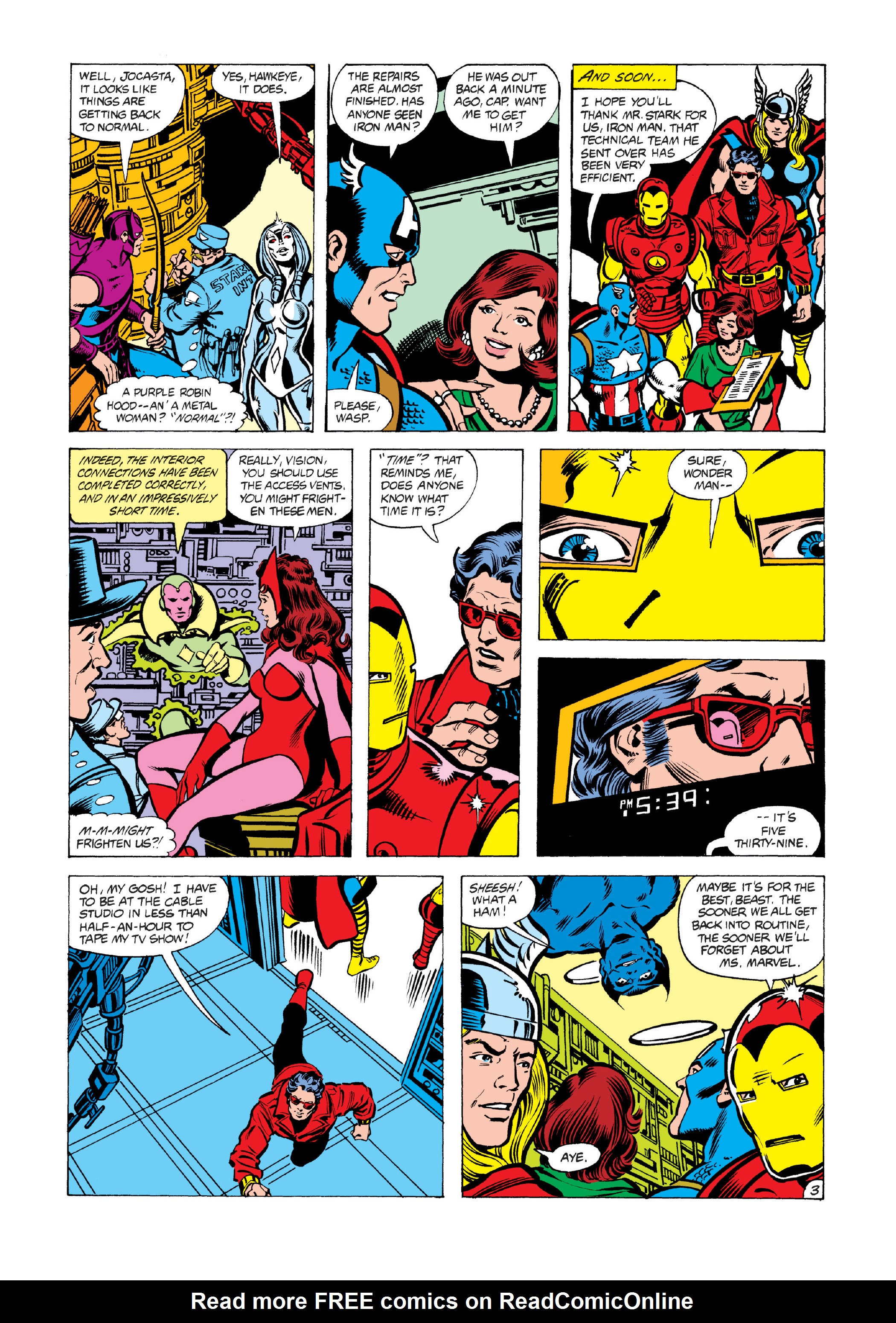 Read online Marvel Masterworks: The Avengers comic -  Issue # TPB 19 (Part 3) - 49