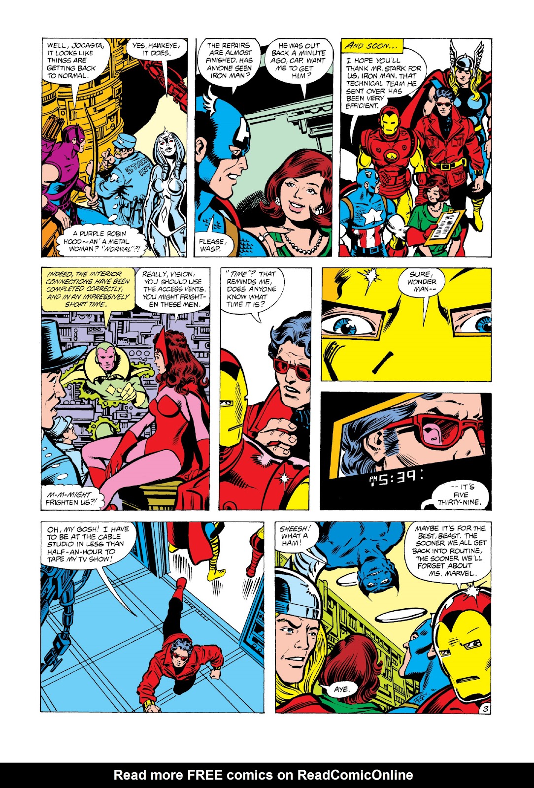 Marvel Masterworks: The Avengers issue TPB 19 (Part 3) - Page 49