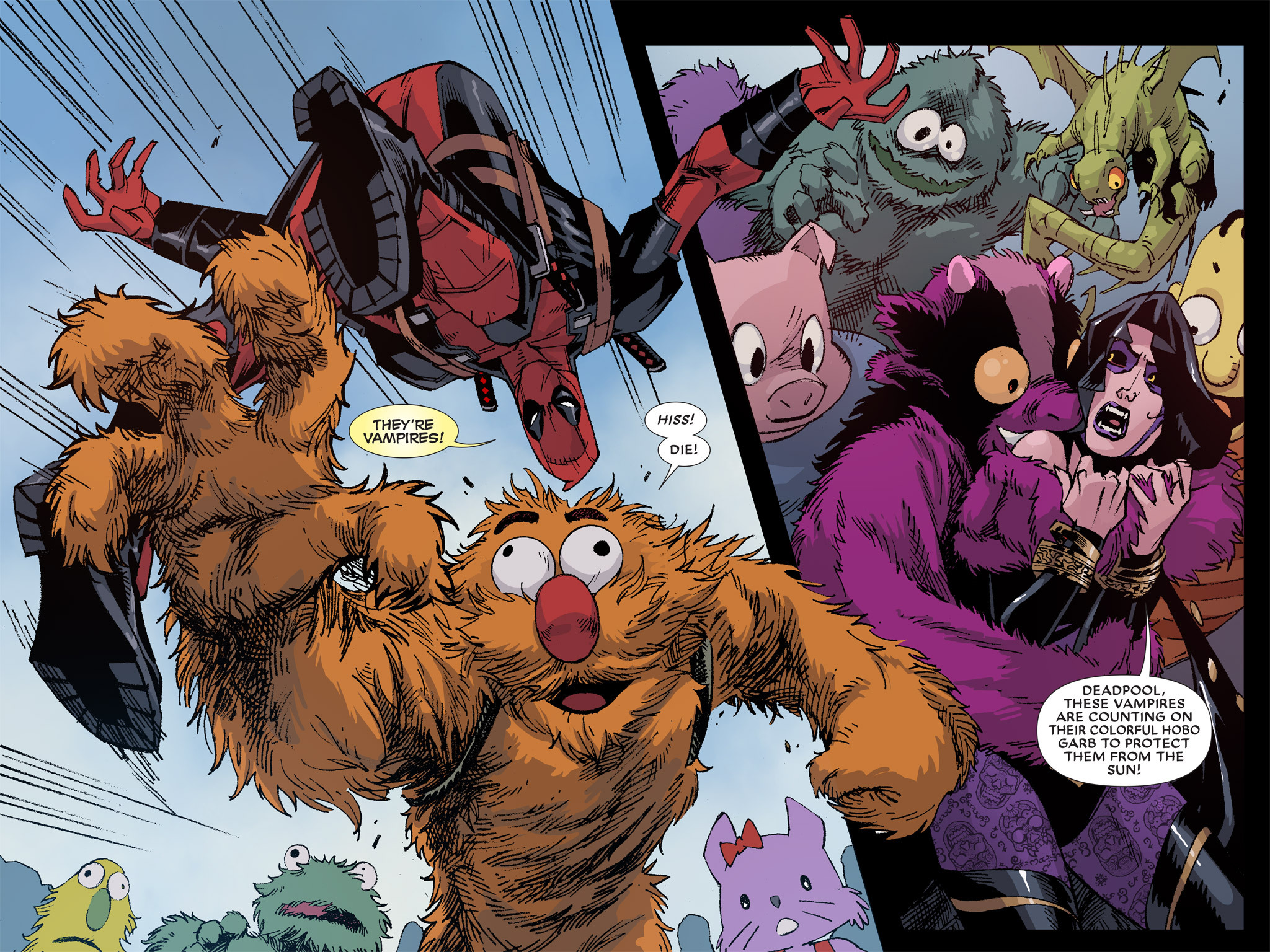 Read online Deadpool: Dracula's Gauntlet comic -  Issue # Part 7 - 6