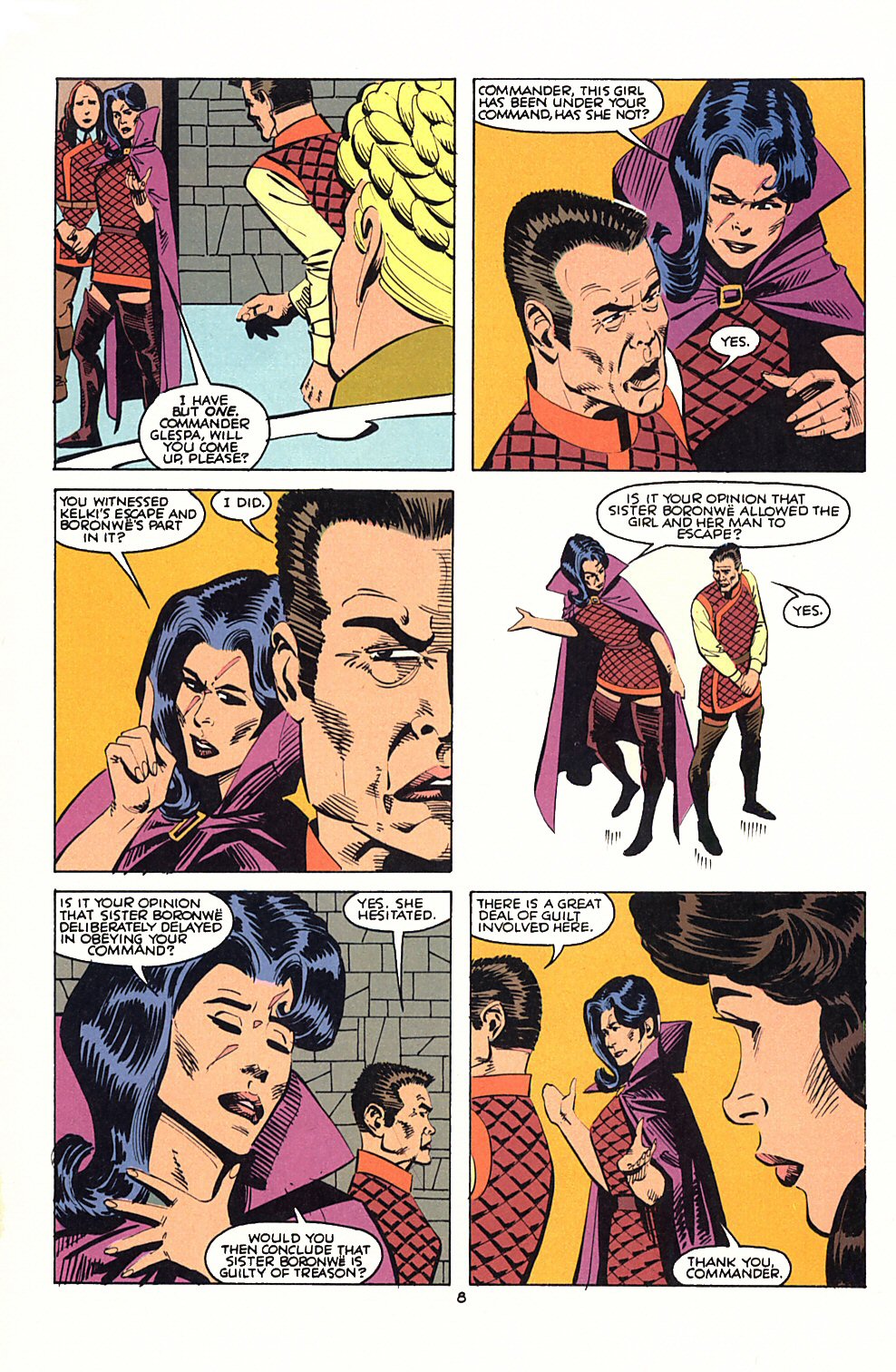 Read online Sisterhood of Steel comic -  Issue #8 - 9