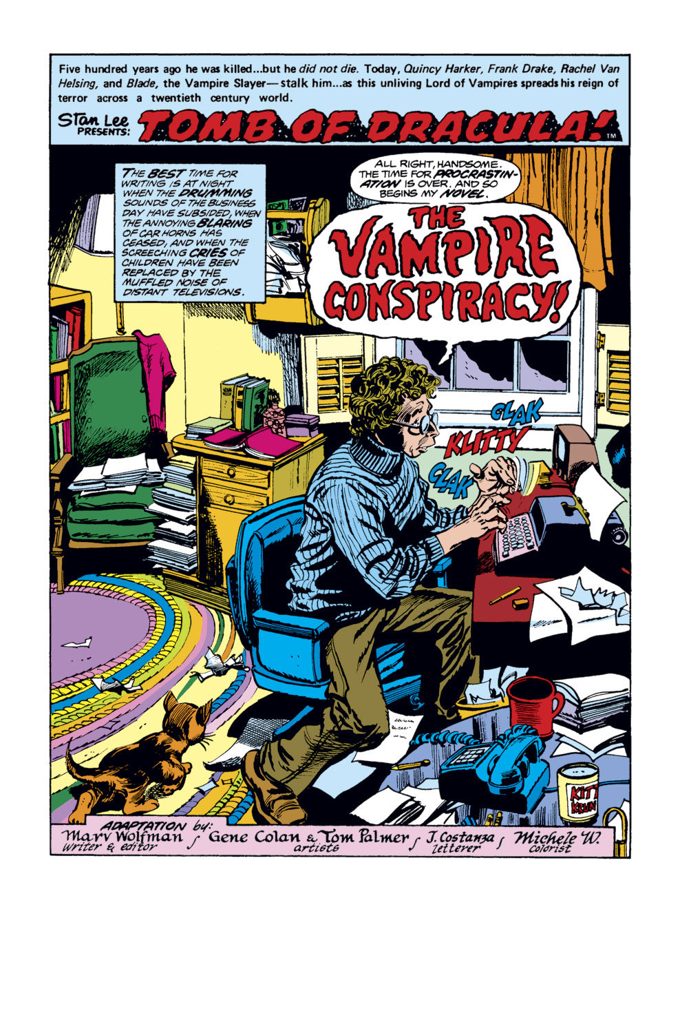 Read online Tomb of Dracula (1972) comic -  Issue #56 - 2