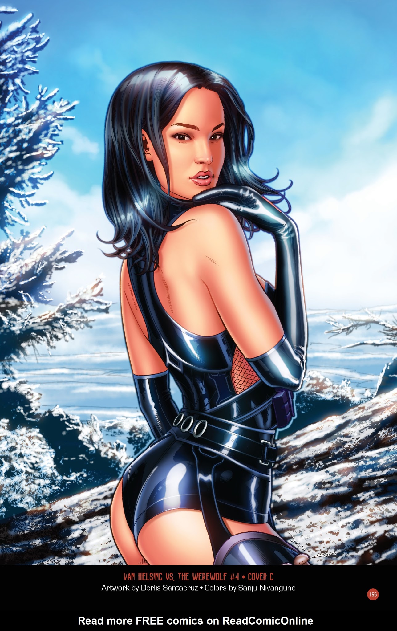 Read online Van Helsing vs. Werewolf comic -  Issue # _TPB 1 - 155