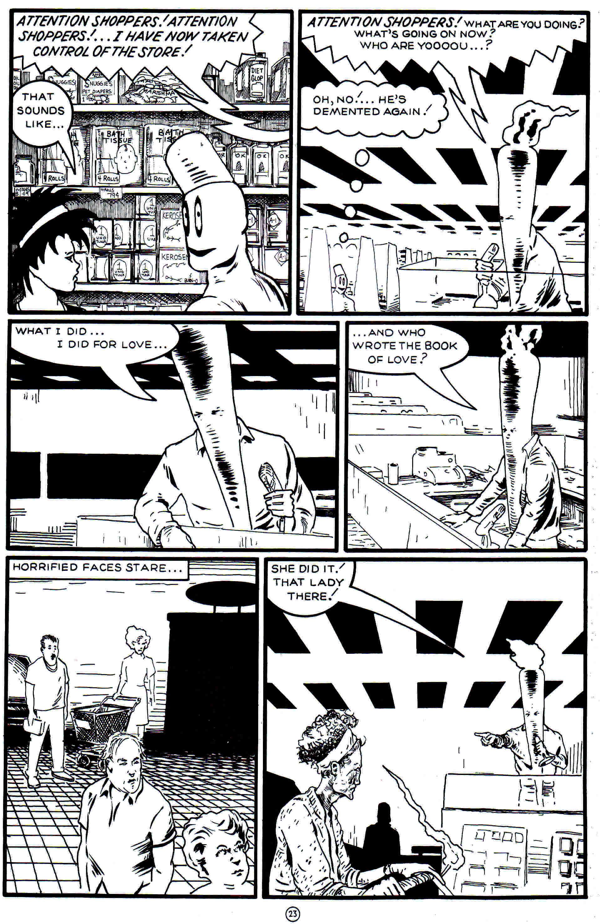 Read online Flaming Carrot Comics (1988) comic -  Issue #20 - 25