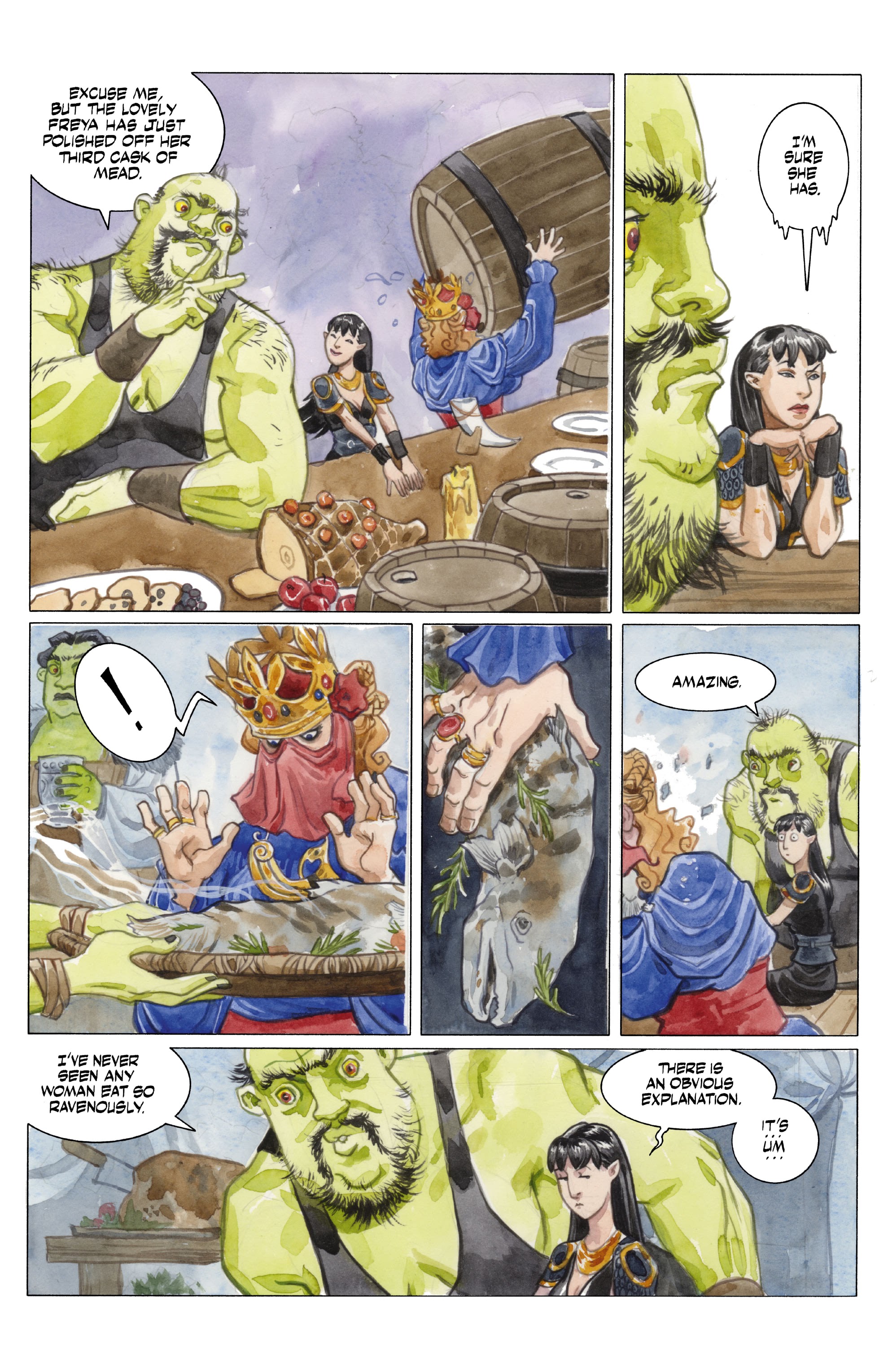 Read online Norse Mythology comic -  Issue #6 - 17