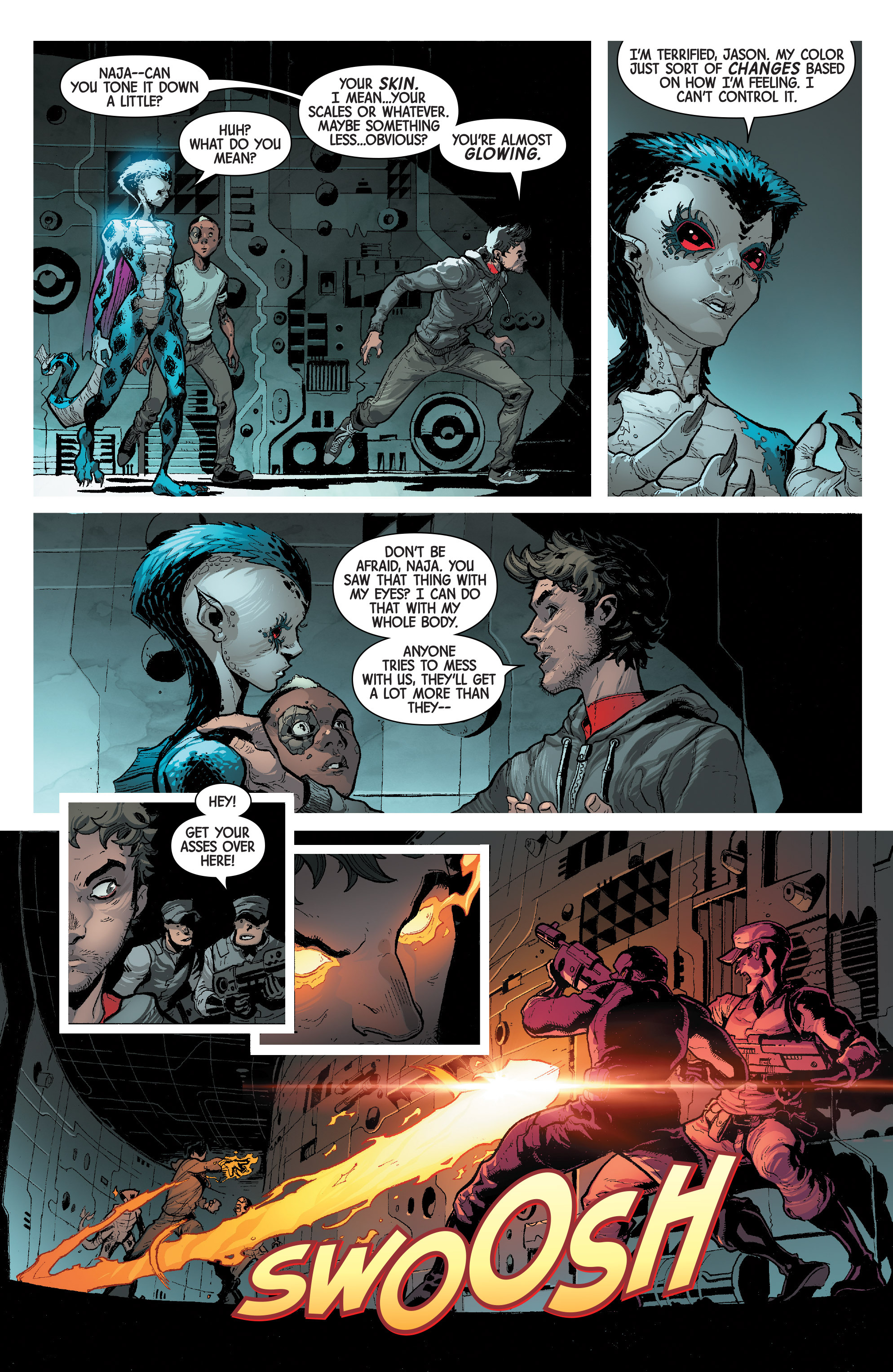 Read online Inhuman (2014) comic -  Issue #6 - 7