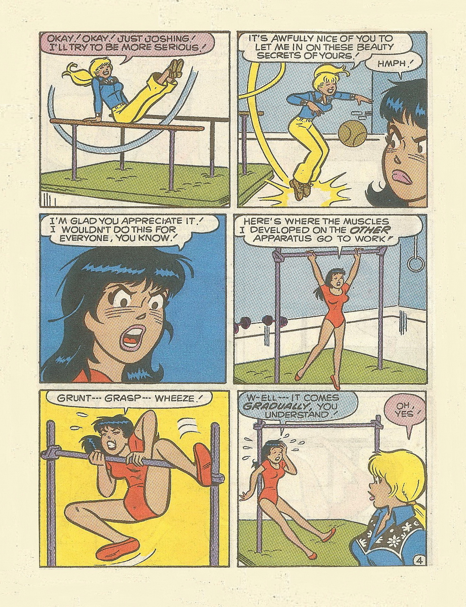 Read online Betty and Veronica Digest Magazine comic -  Issue #55 - 62