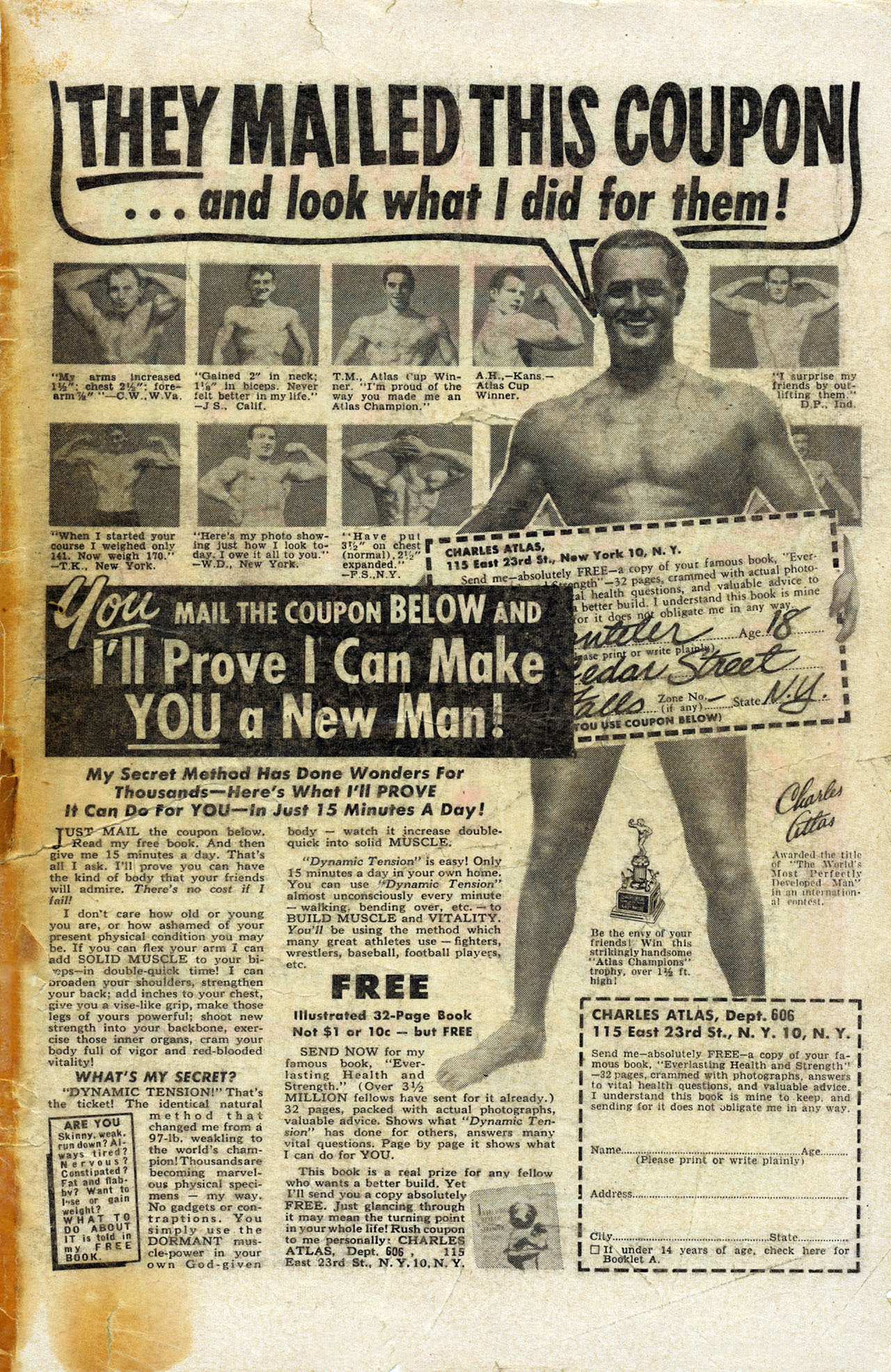 Read online Mystic (1951) comic -  Issue #49 - 35