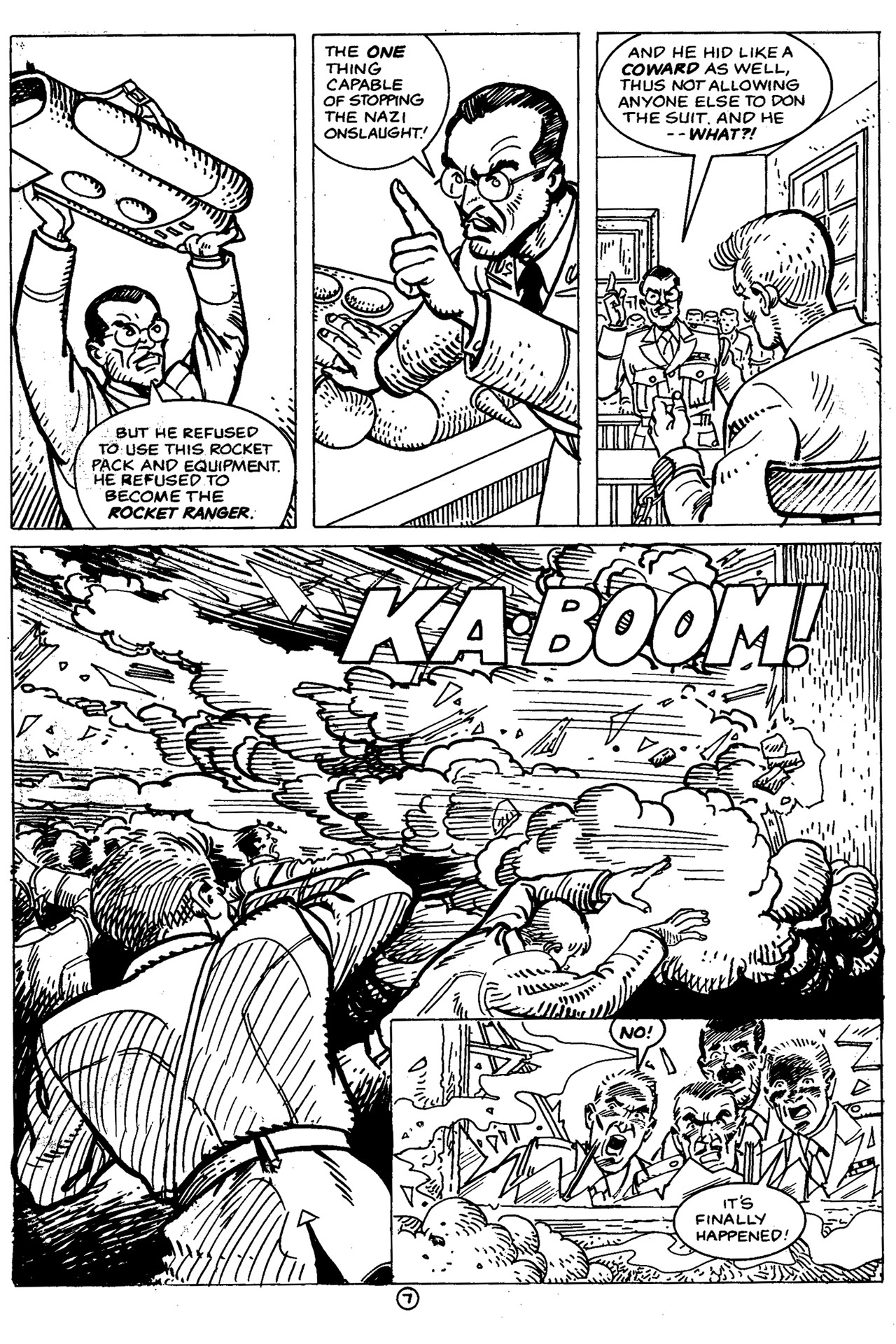 Read online Rocket Ranger comic -  Issue #5 - 9