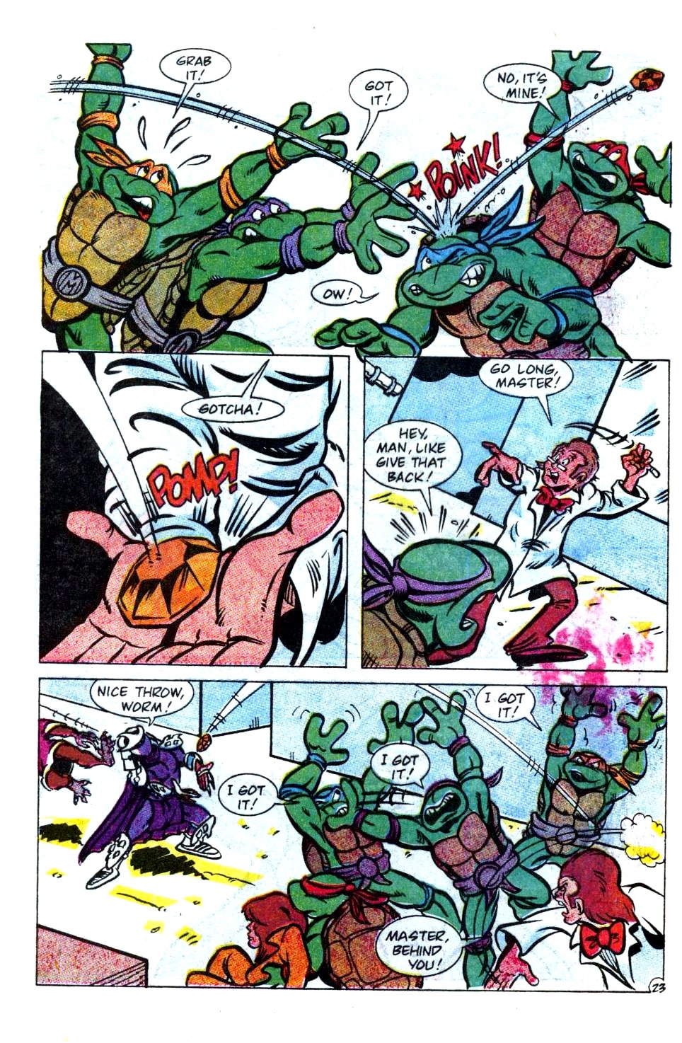 Read online Teenage Mutant Ninja Turtles Adventures (1989) comic -  Issue #4 - 24