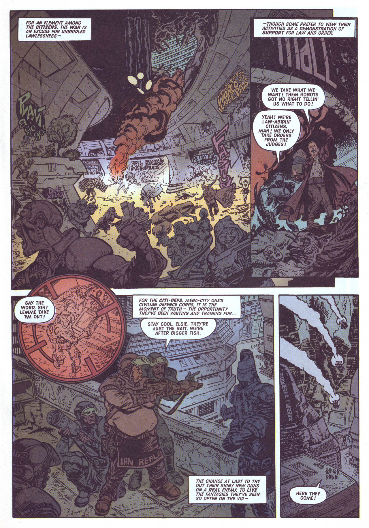 Read online Judge Dredd Megazine (vol. 3) comic -  Issue #58 - 7