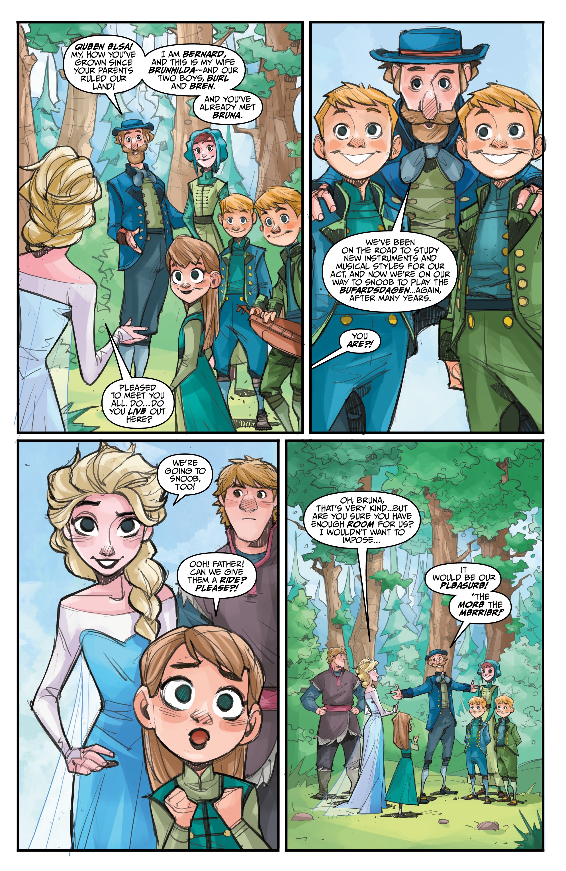 Read online Disney Frozen: Reunion Road comic -  Issue #2 - 8