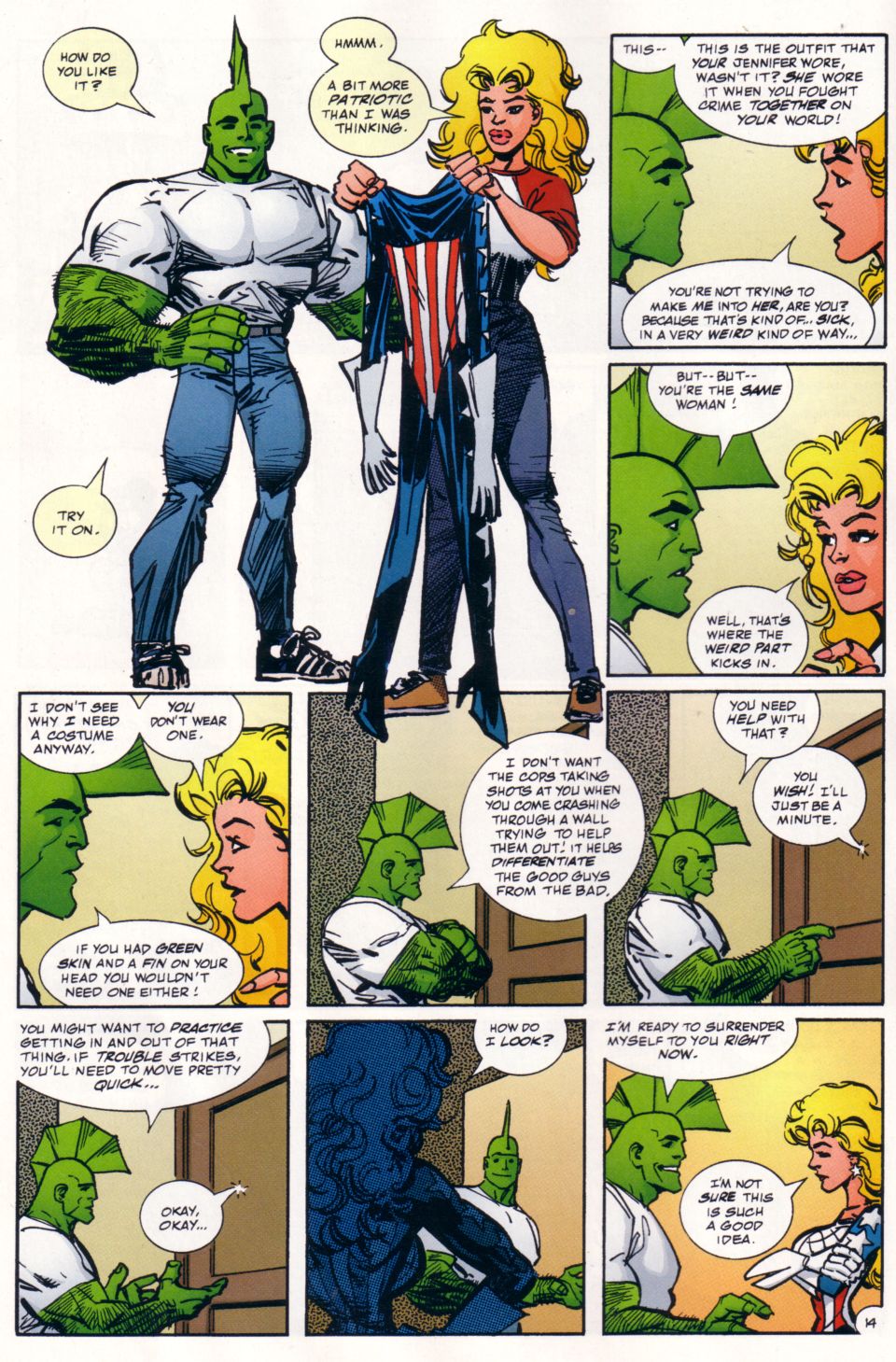 Read online The Savage Dragon (1993) comic -  Issue #104 - 16