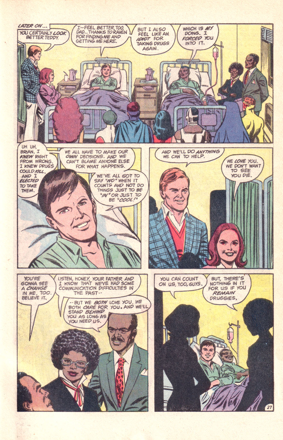 Read online The New Teen Titans (Drug Awareness Specials) comic -  Issue #1 - 29