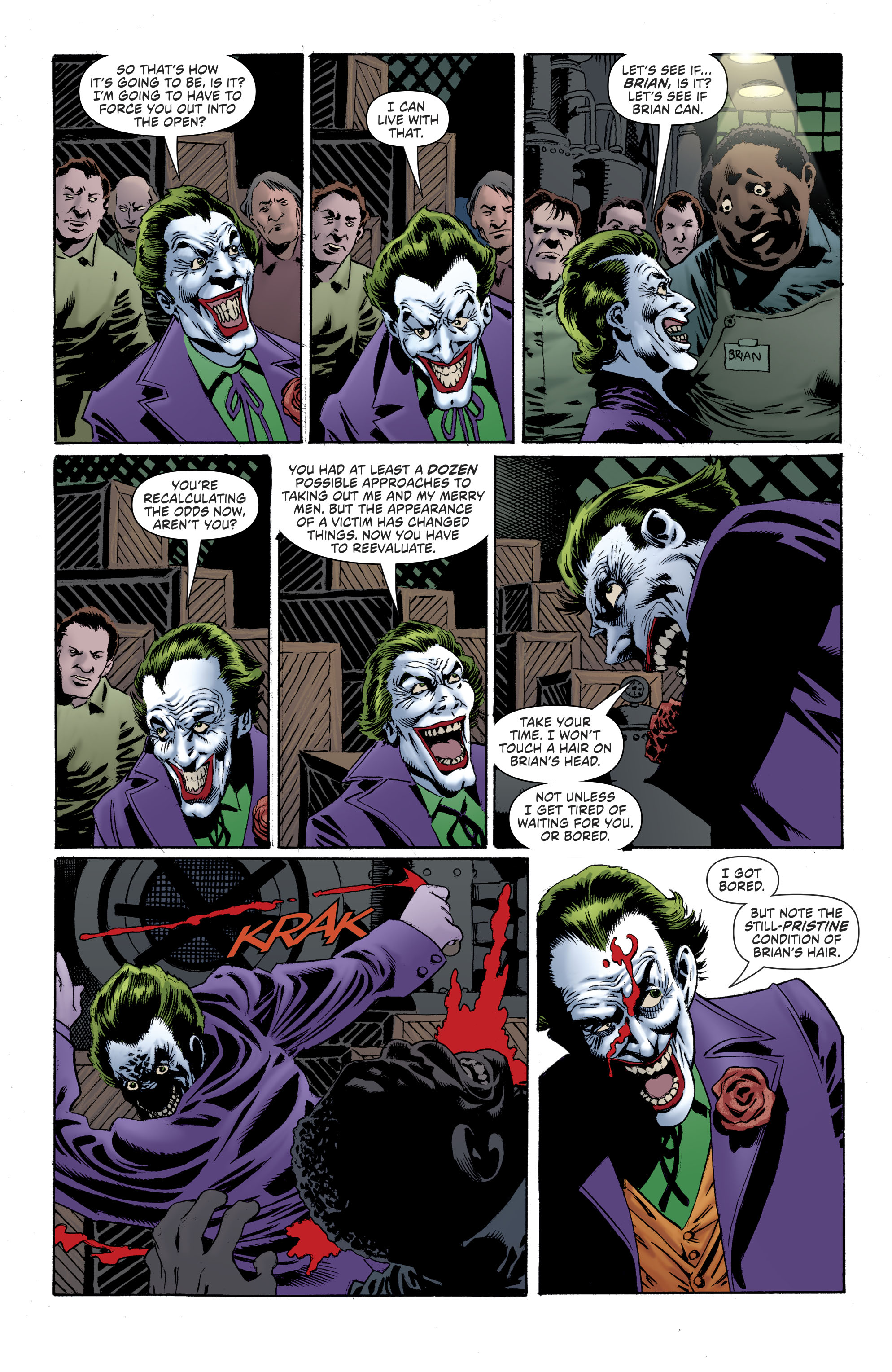 Read online Batman: Kings of Fear comic -  Issue # _TPB (Part 1) - 9