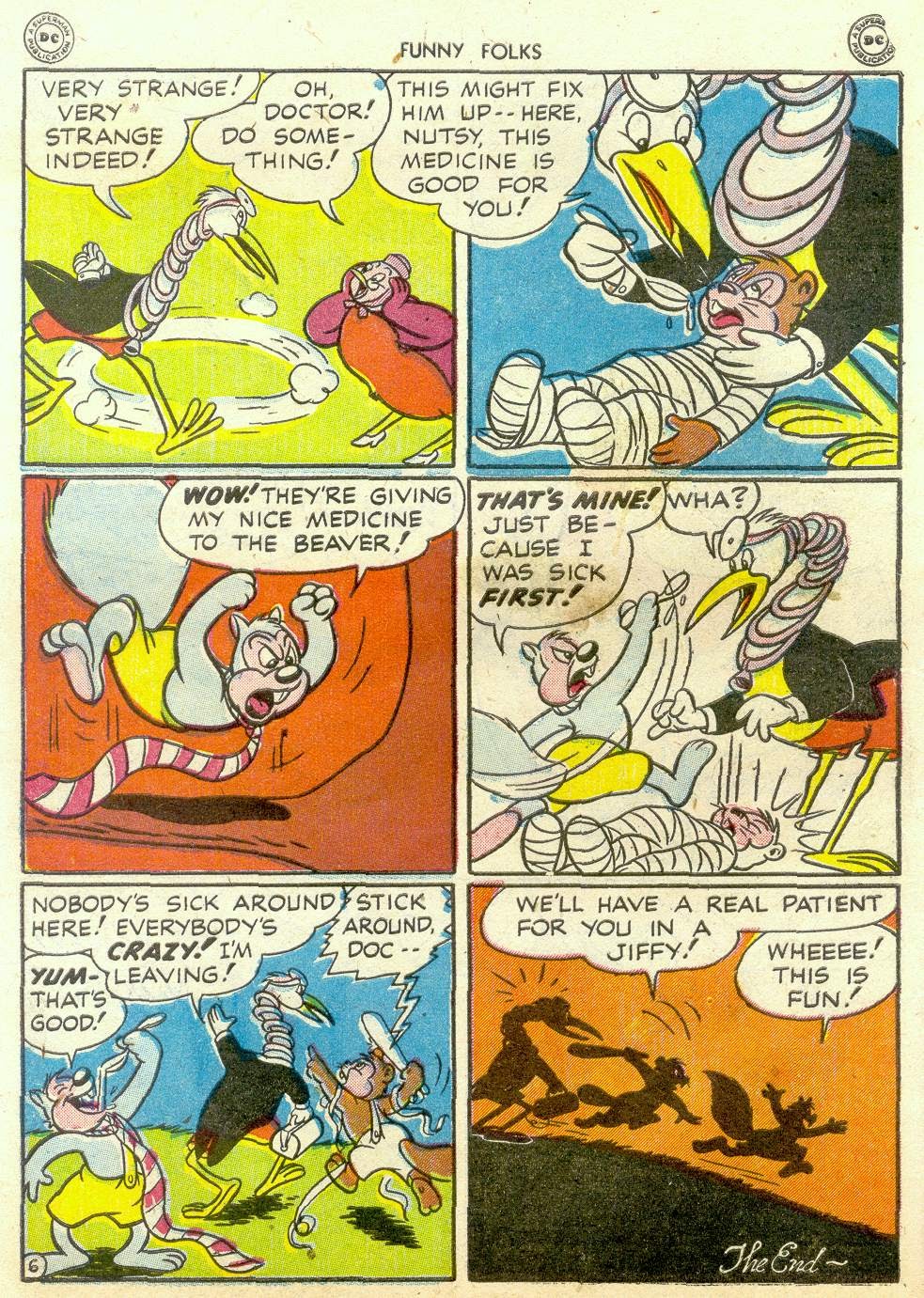 Read online Funny Folks comic -  Issue #6 - 8