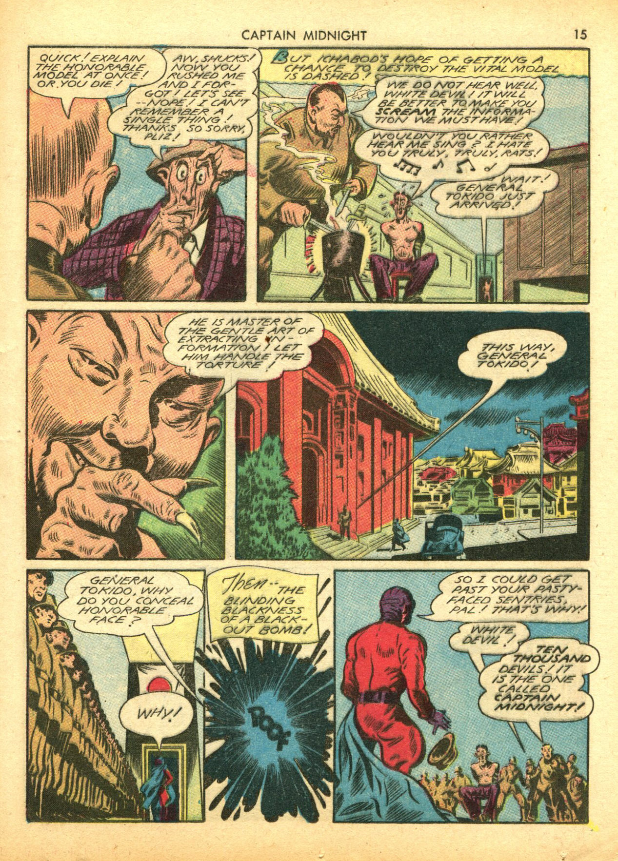 Read online Captain Midnight (1942) comic -  Issue #5 - 15