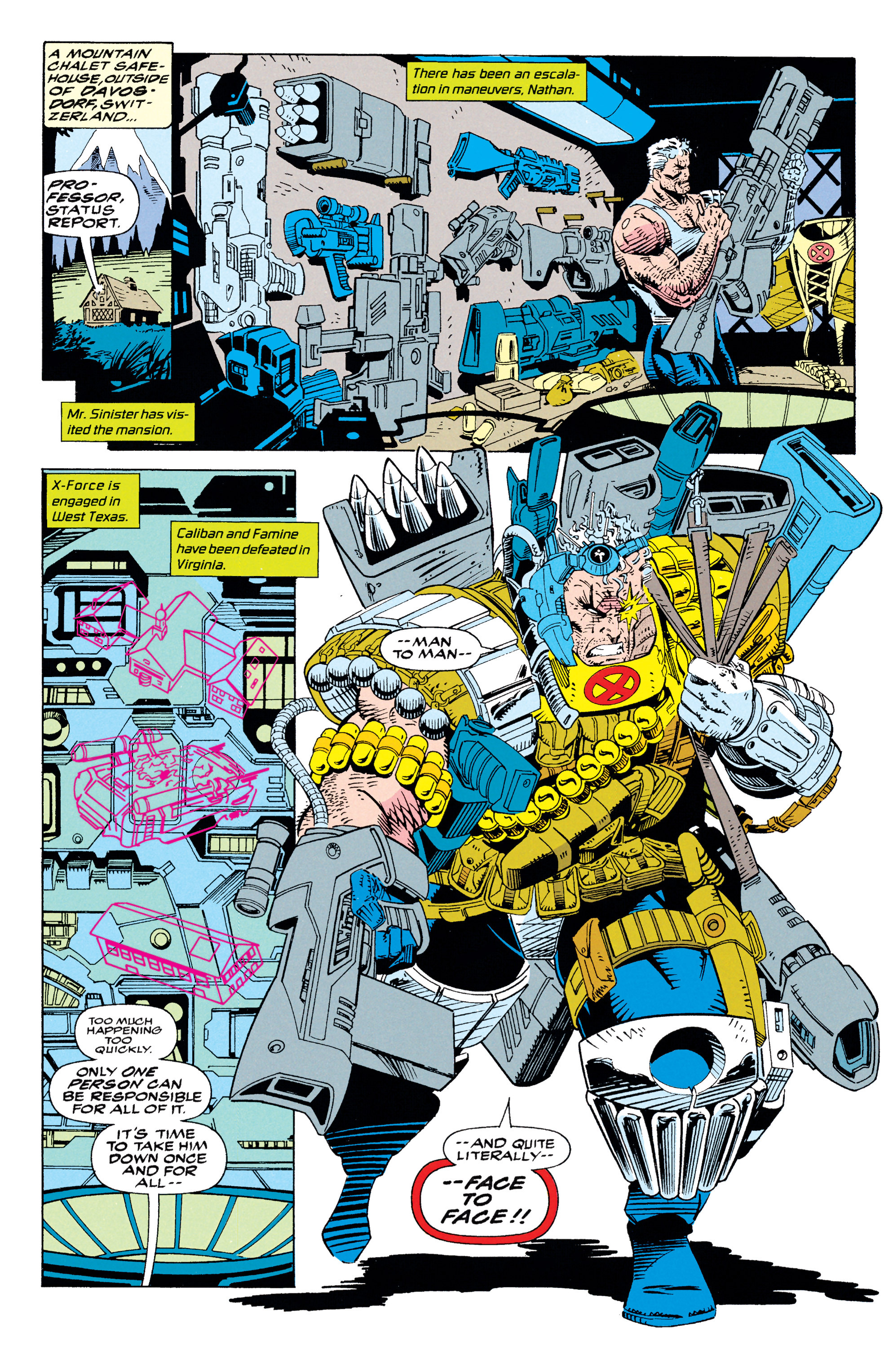 Read online X-Force (1991) comic -  Issue #16 - 17