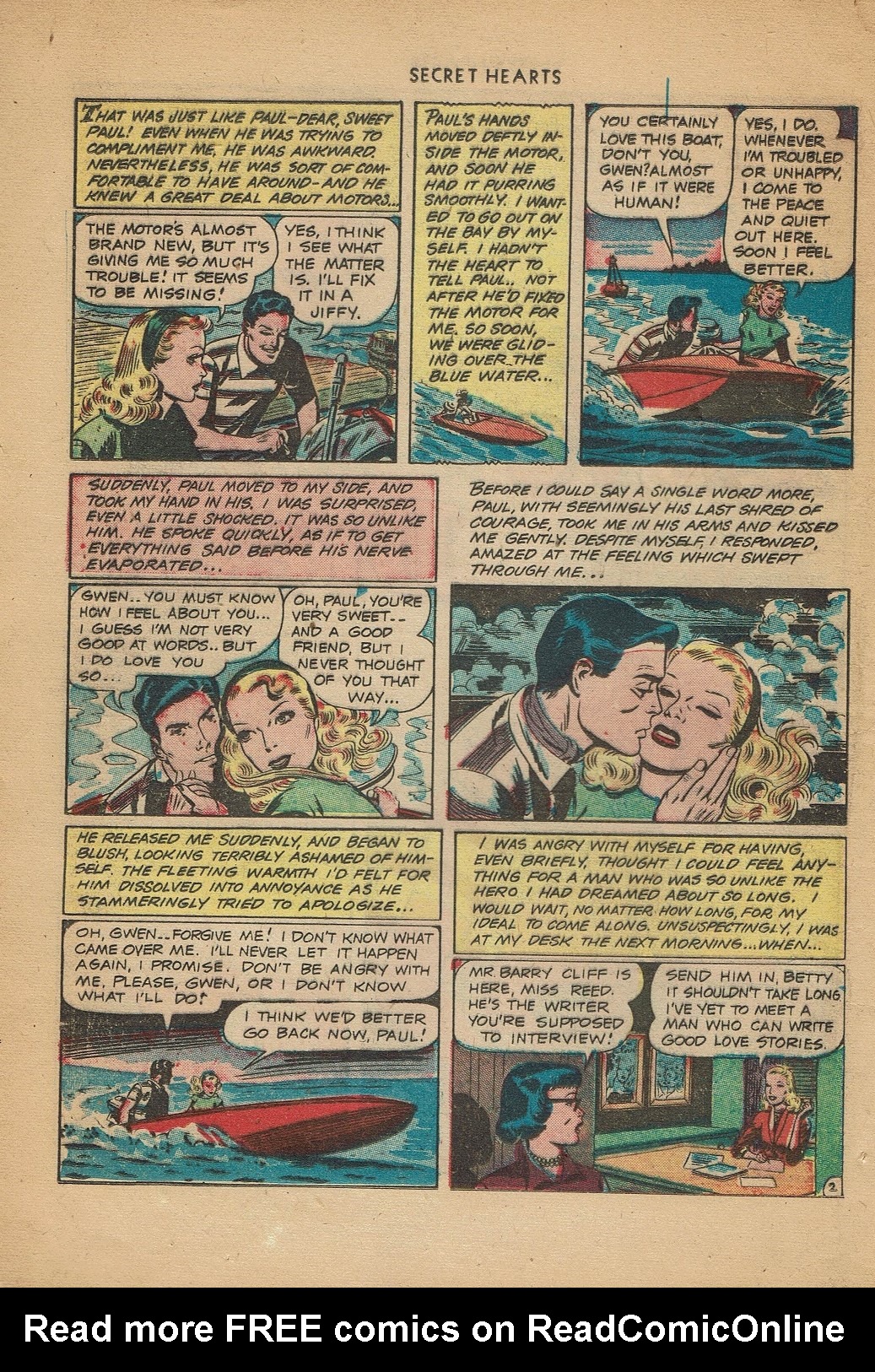 Read online Secret Hearts comic -  Issue #2 - 4