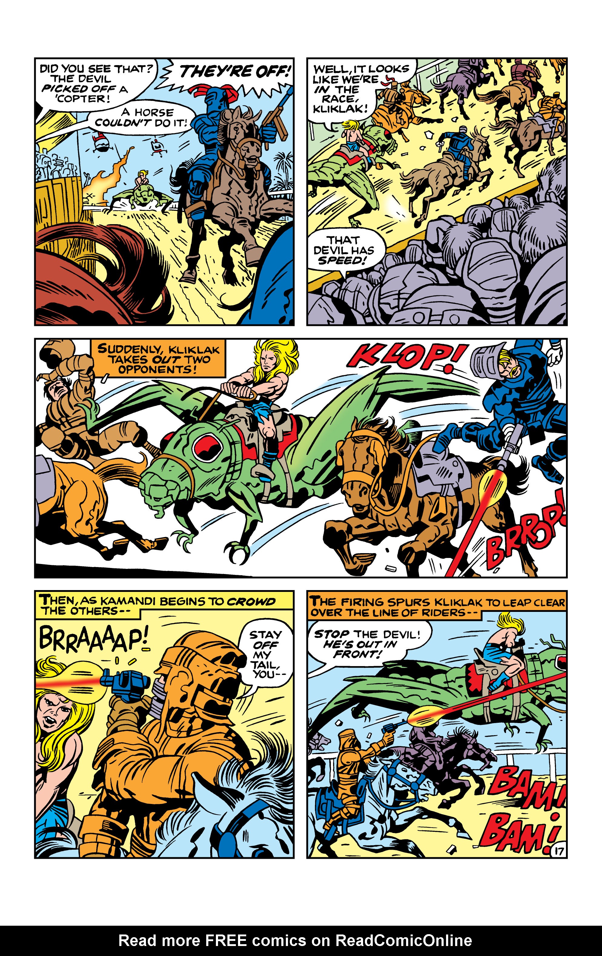 Read online Kamandi, The Last Boy On Earth comic -  Issue #13 - 18