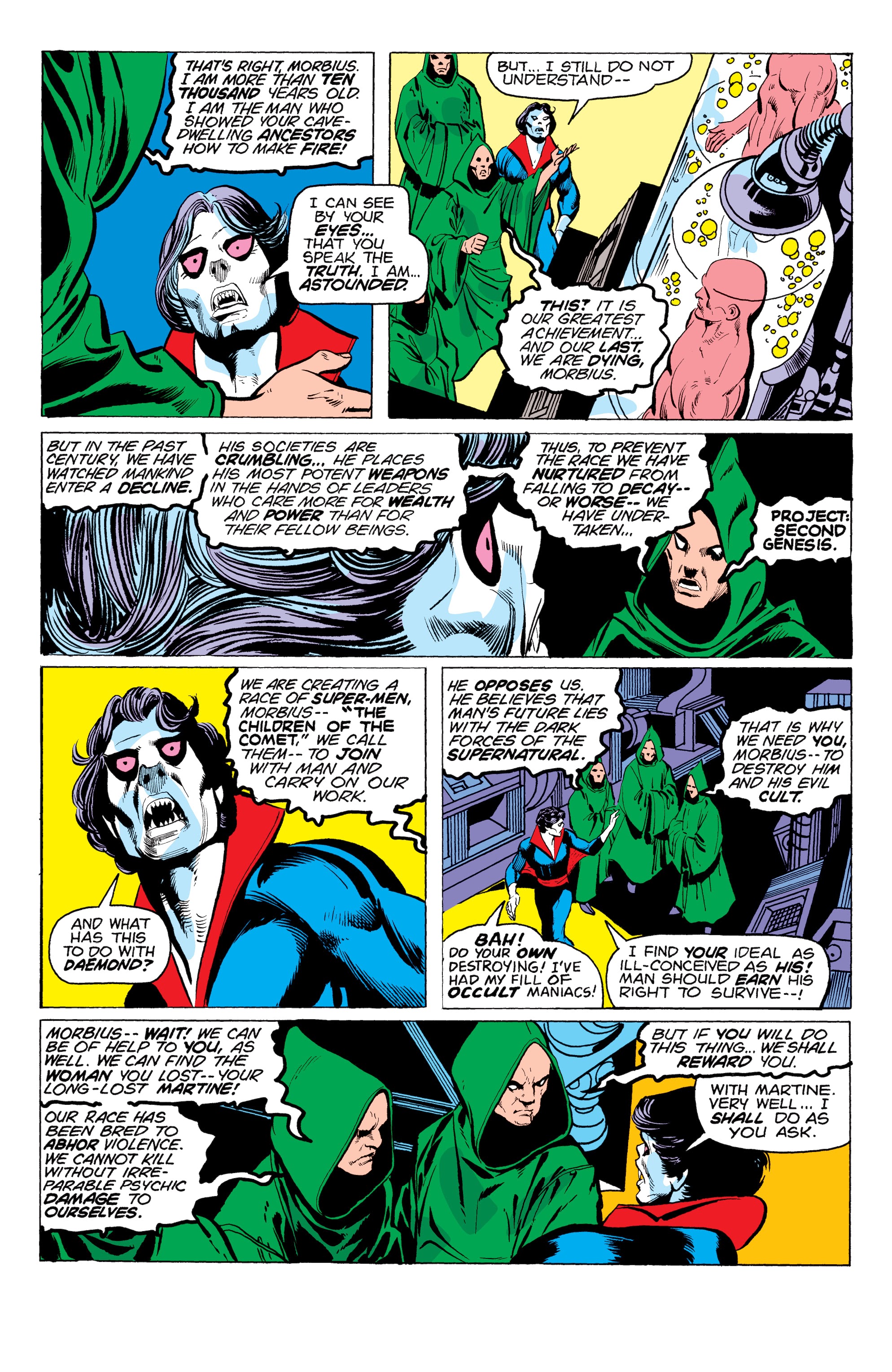 Read online Morbius Epic Collection comic -  Issue # The Living Vampire (Part 2) - 74