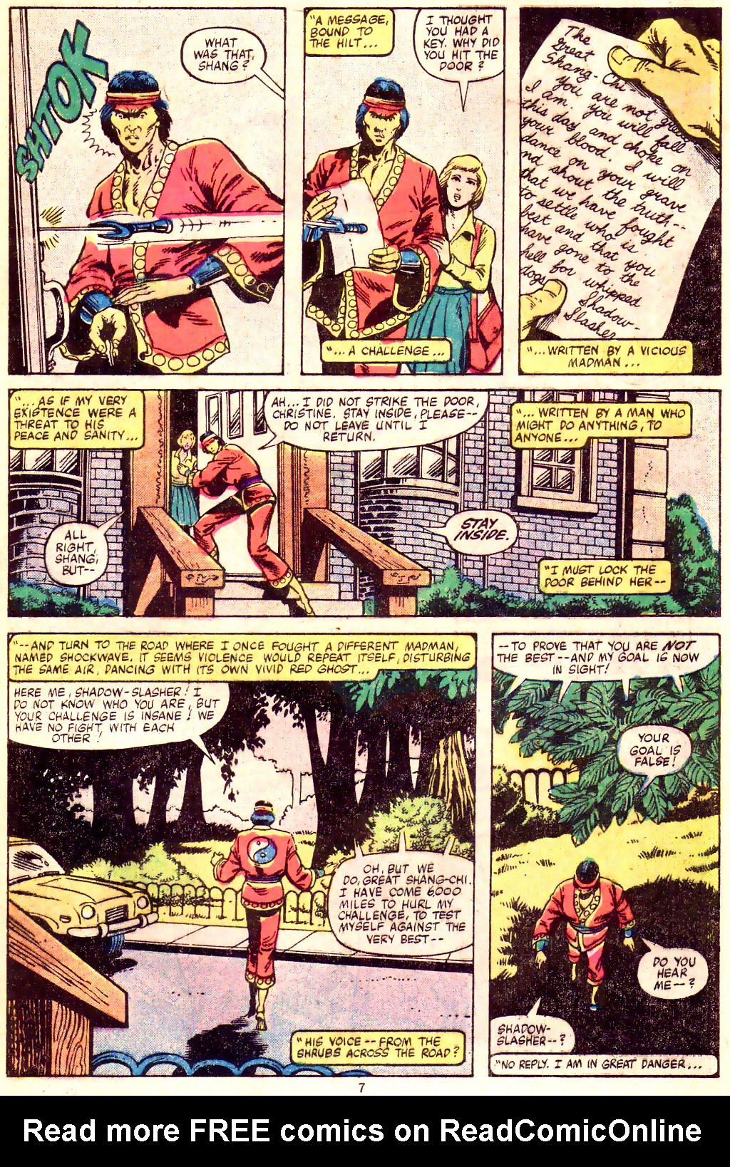 Read online Master of Kung Fu (1974) comic -  Issue #98 - 7