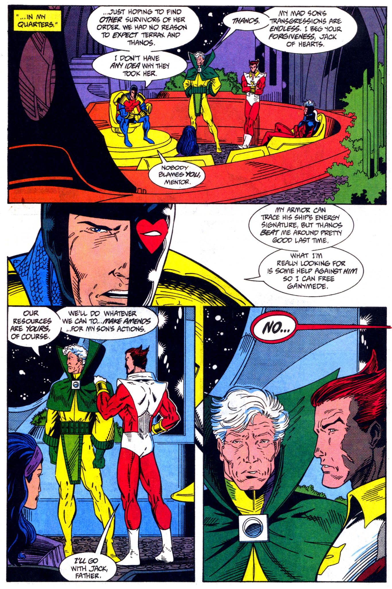 Read online Cosmic Powers comic -  Issue #4 - 34