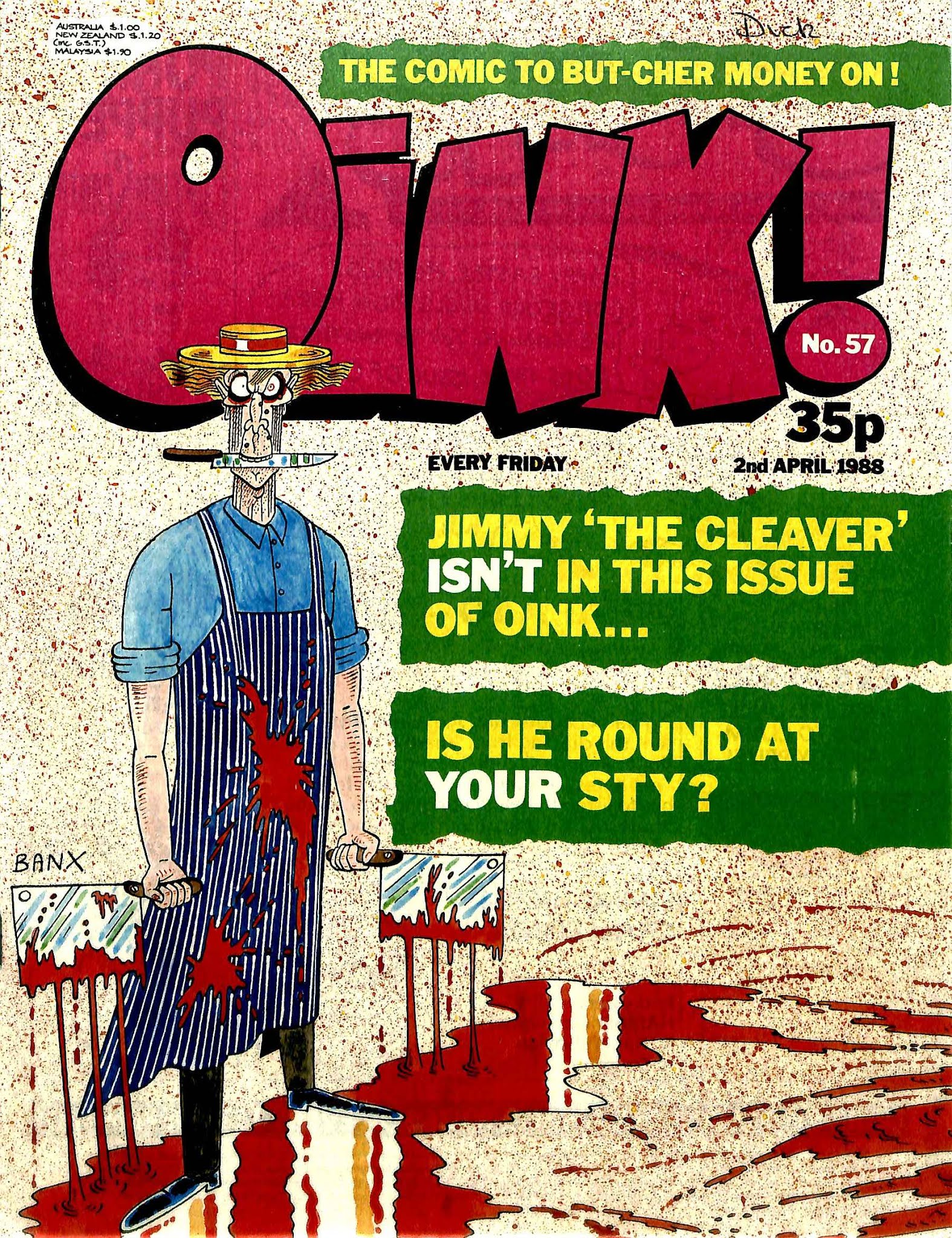 Read online Oink! comic -  Issue #57 - 1
