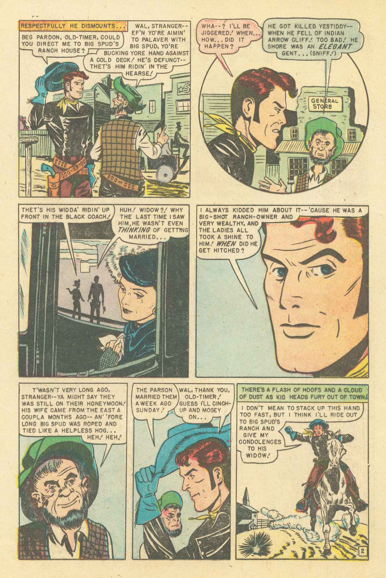 Read online Wild Western comic -  Issue #12 - 13