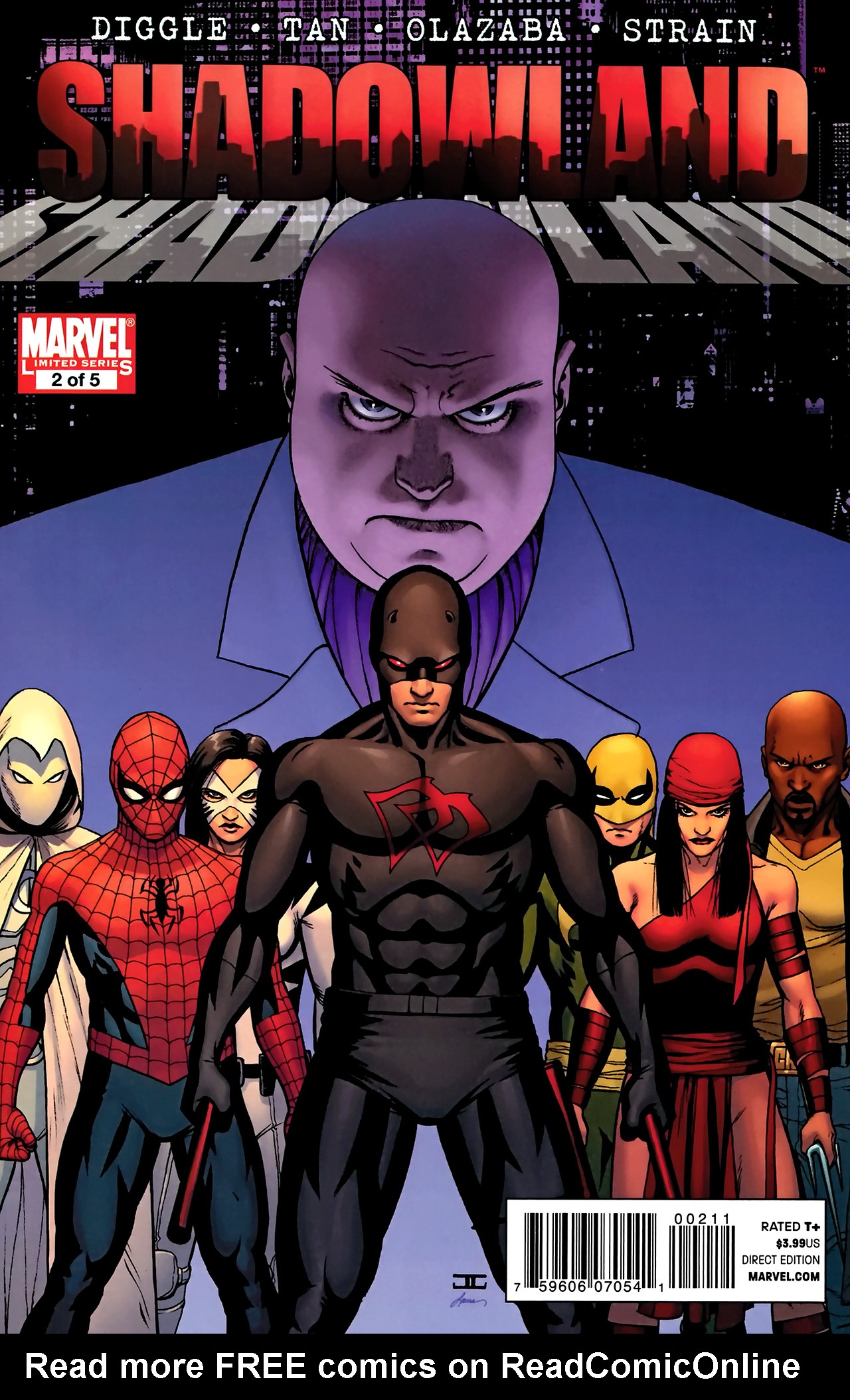 Read online Shadowland comic -  Issue #2 - 1