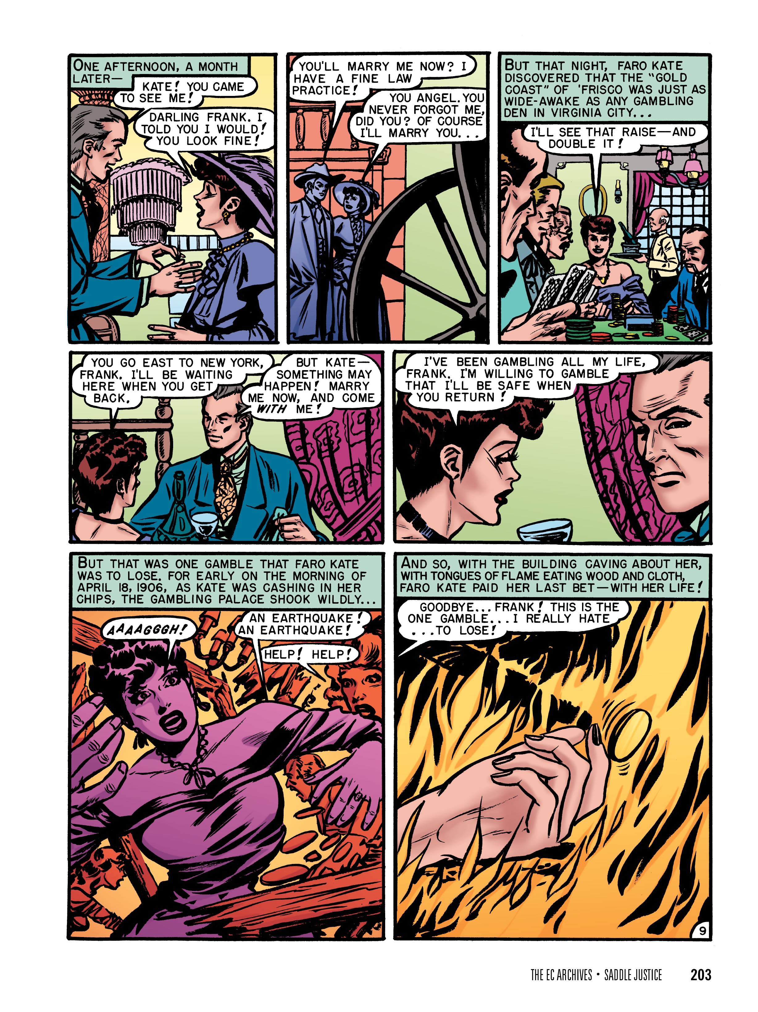 Read online The EC Archives: Saddle Justice comic -  Issue # TPB (Part 2) - 105