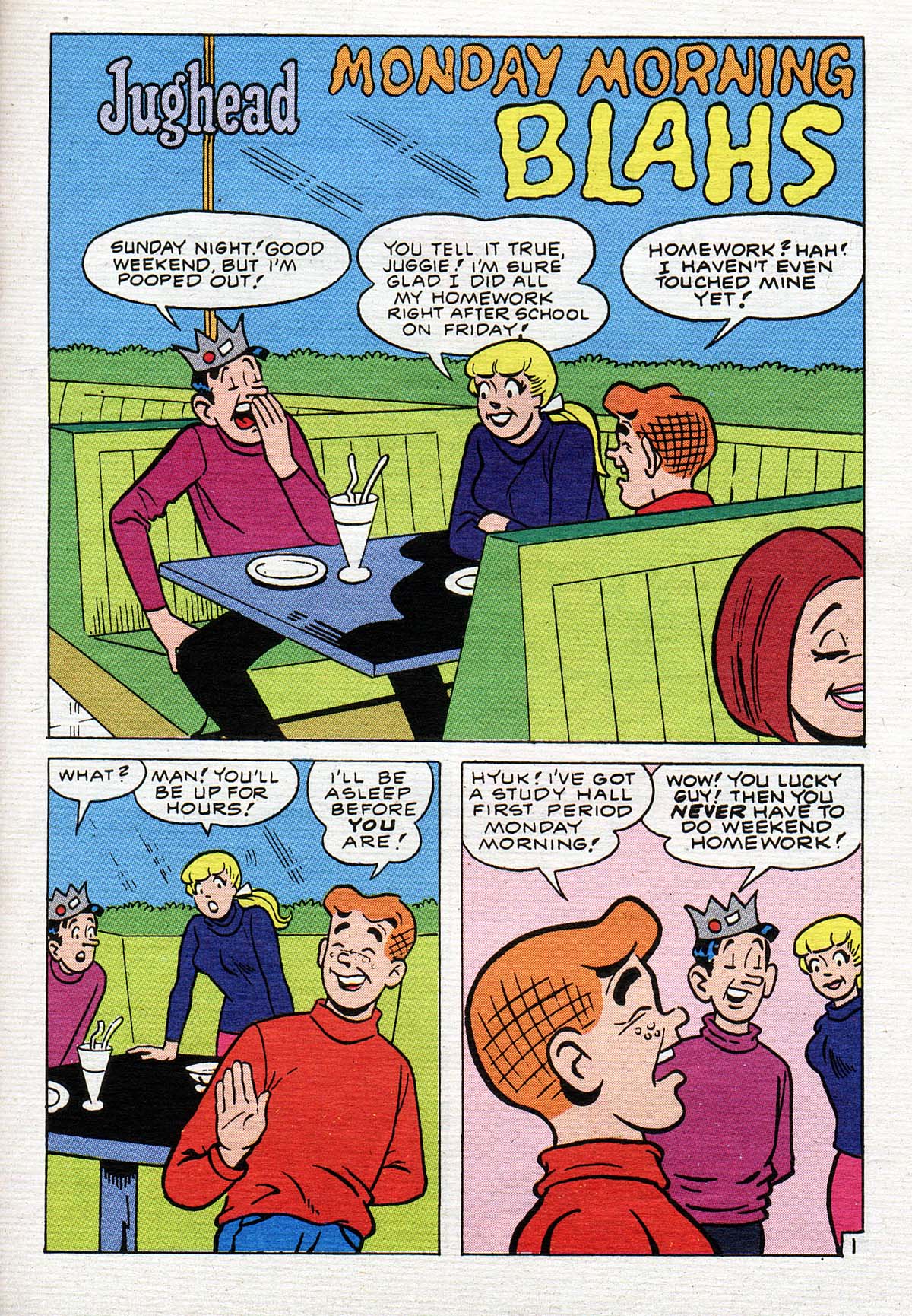 Read online Jughead's Double Digest Magazine comic -  Issue #94 - 132