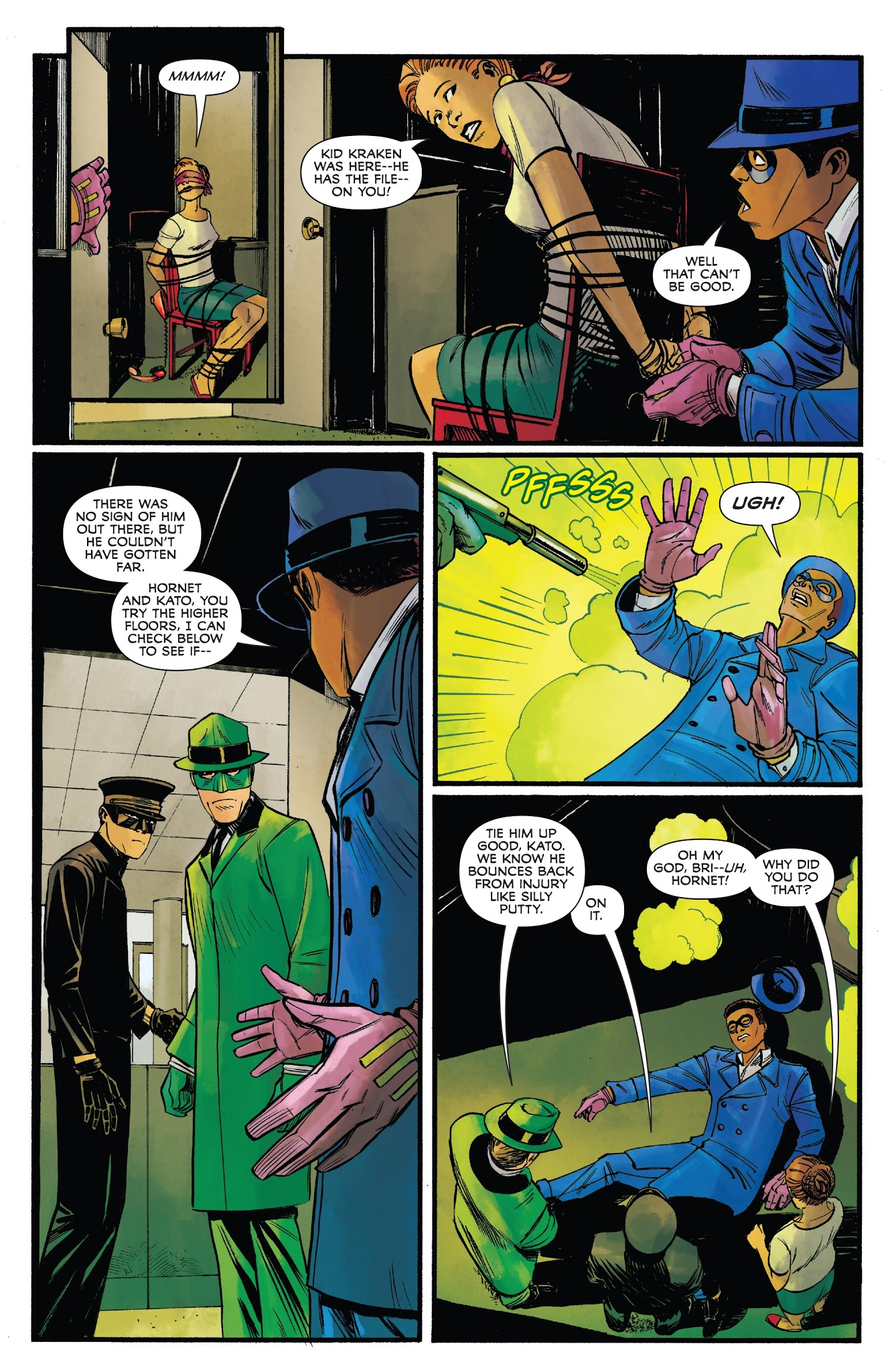 Read online The Green Hornet '66 Meets the Spirit comic -  Issue #4 - 19