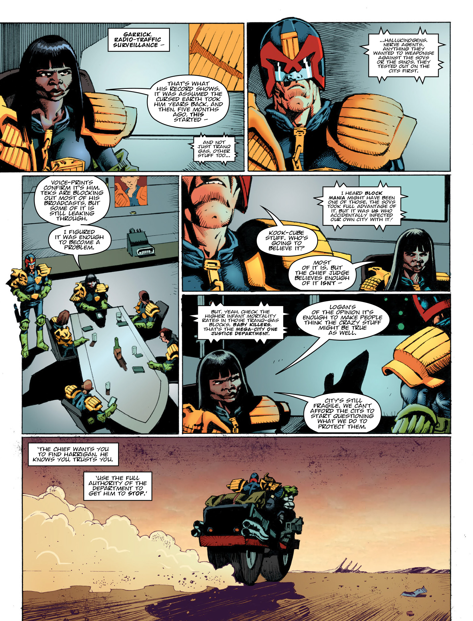 Read online Judge Dredd Megazine (Vol. 5) comic -  Issue #407 - 6