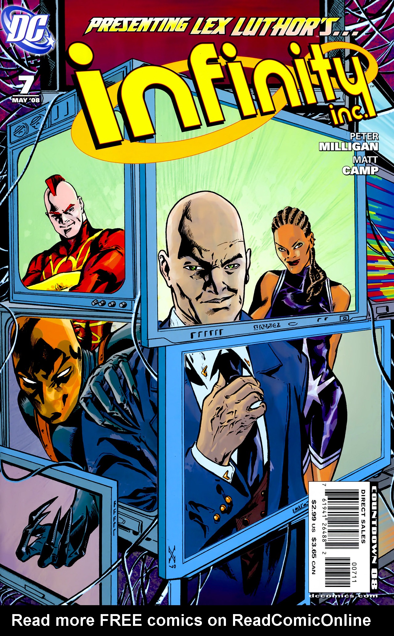 Read online Infinity Inc. (2007) comic -  Issue #7 - 1
